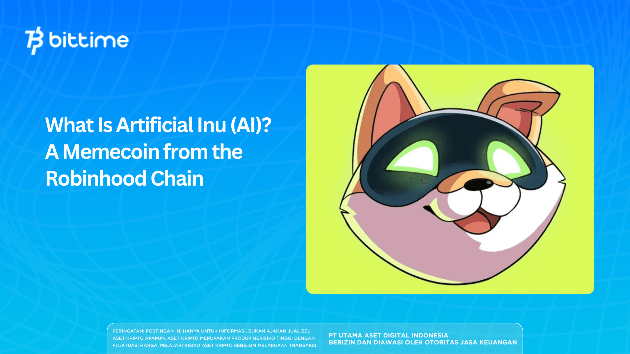 What Is Artificial Inu (AI)? A Memecoin from the Robinhood Chain