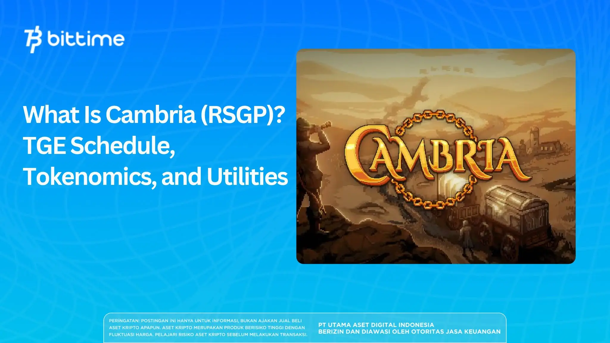   What Is Cambria (RSGP)? TGE Schedule, Tokenomics, and Utilities