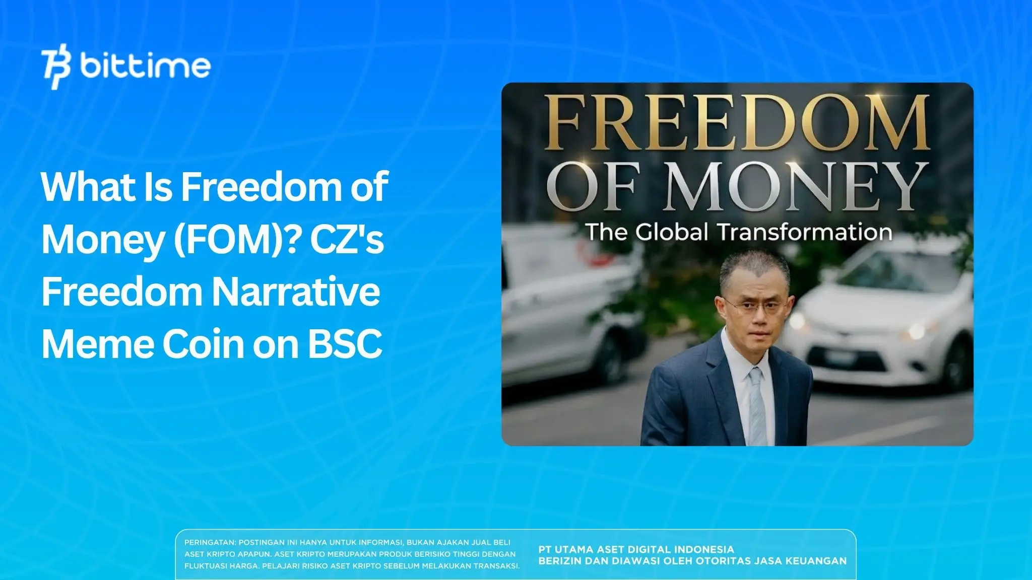 What Is Freedom of Money (FOM)? CZ's Freedom Narrative Meme Coin on BSC