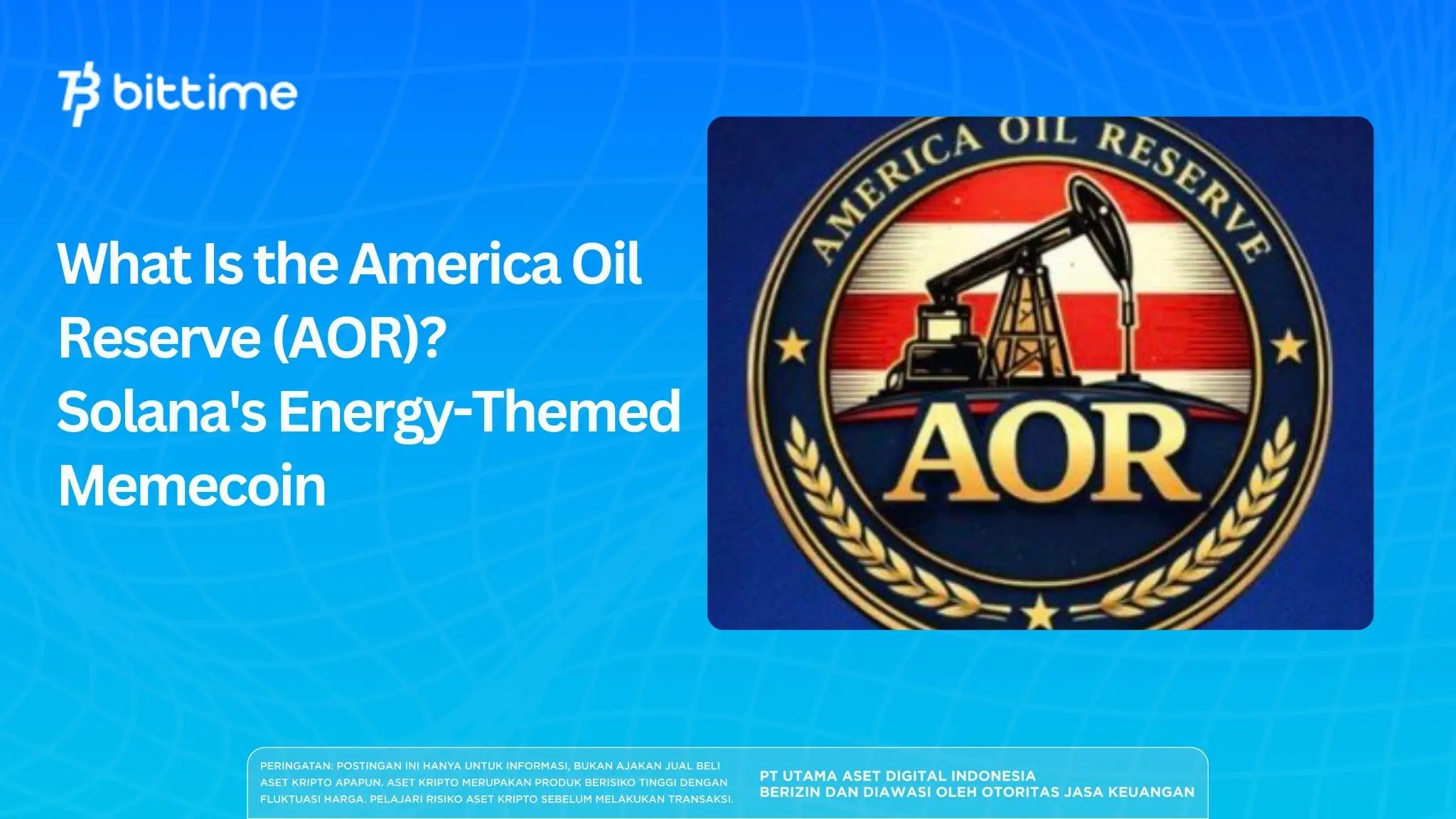 What Is the America Oil Reserve (AOR)? Solana's Energy-Themed Memecoin