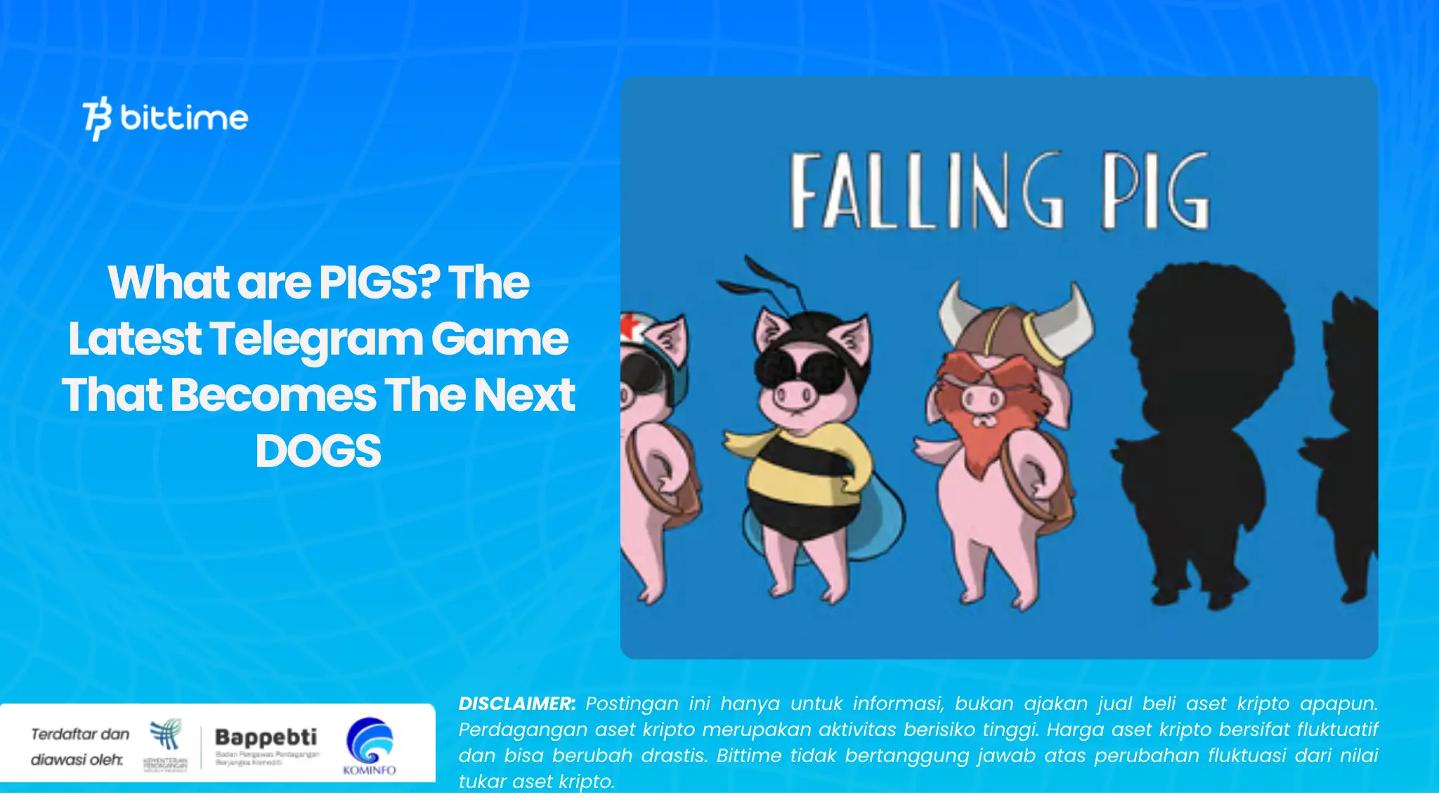What are PIGS? The Latest Telegram Game That Becomes The Next DOGS