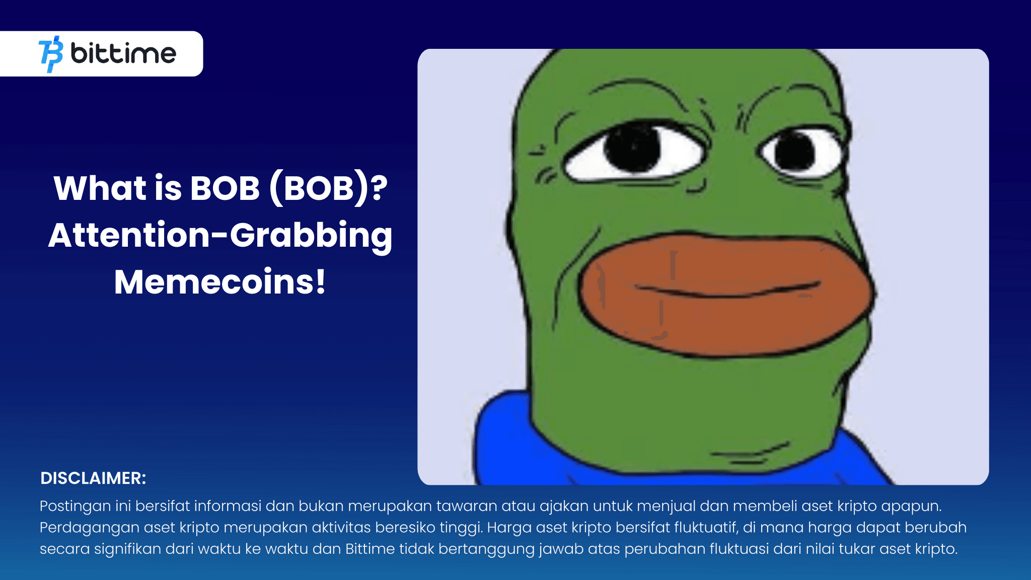 What is BOB (BOB)? Attention-Grabbing Memecoins!