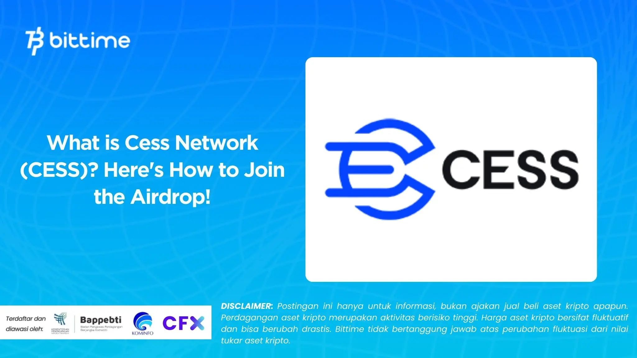 What is Cess Network (CESS)? Here's How to Join the Airdrop!