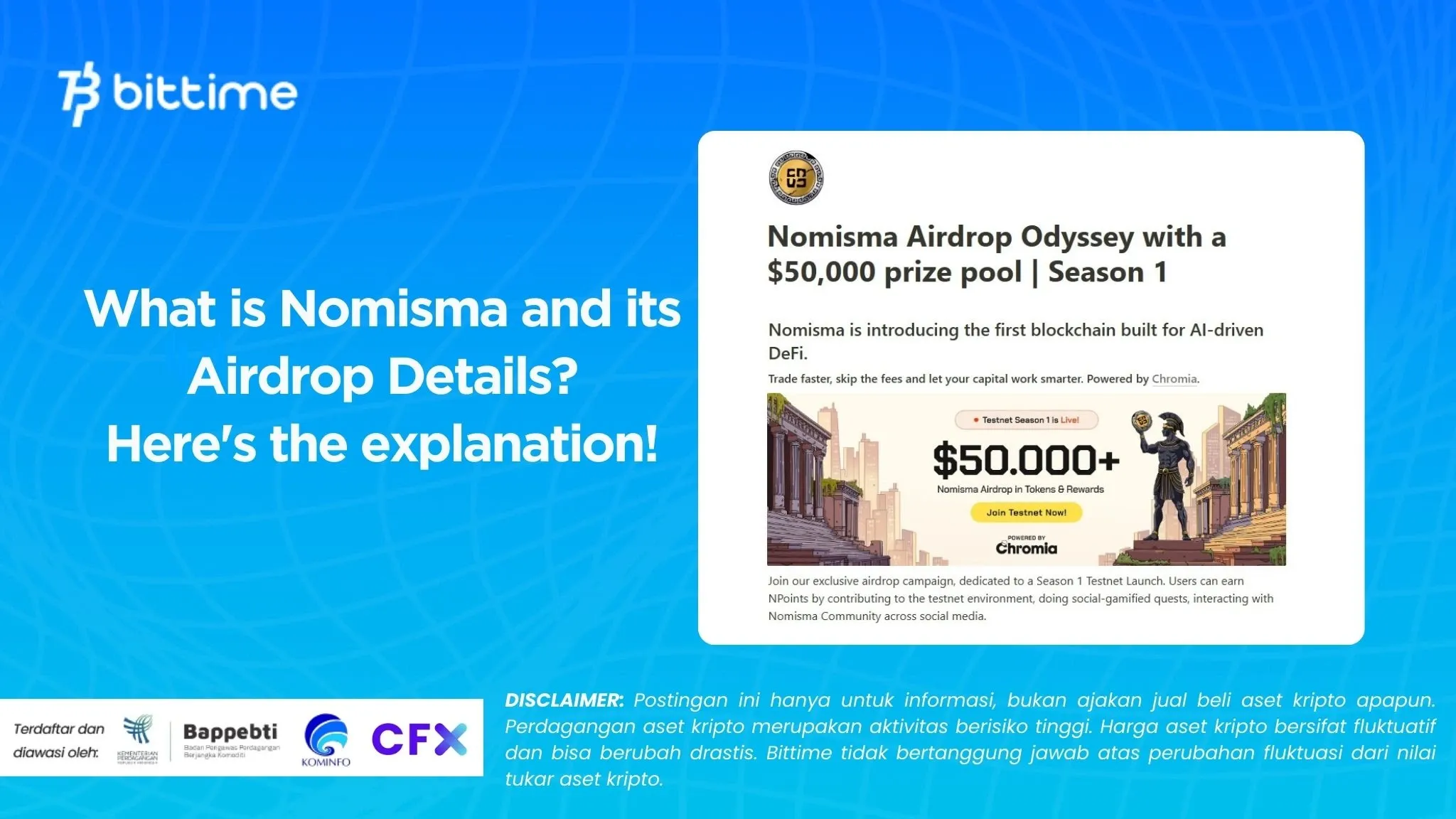 What is Nomisma and its Airdrop Details Heres the explanation!