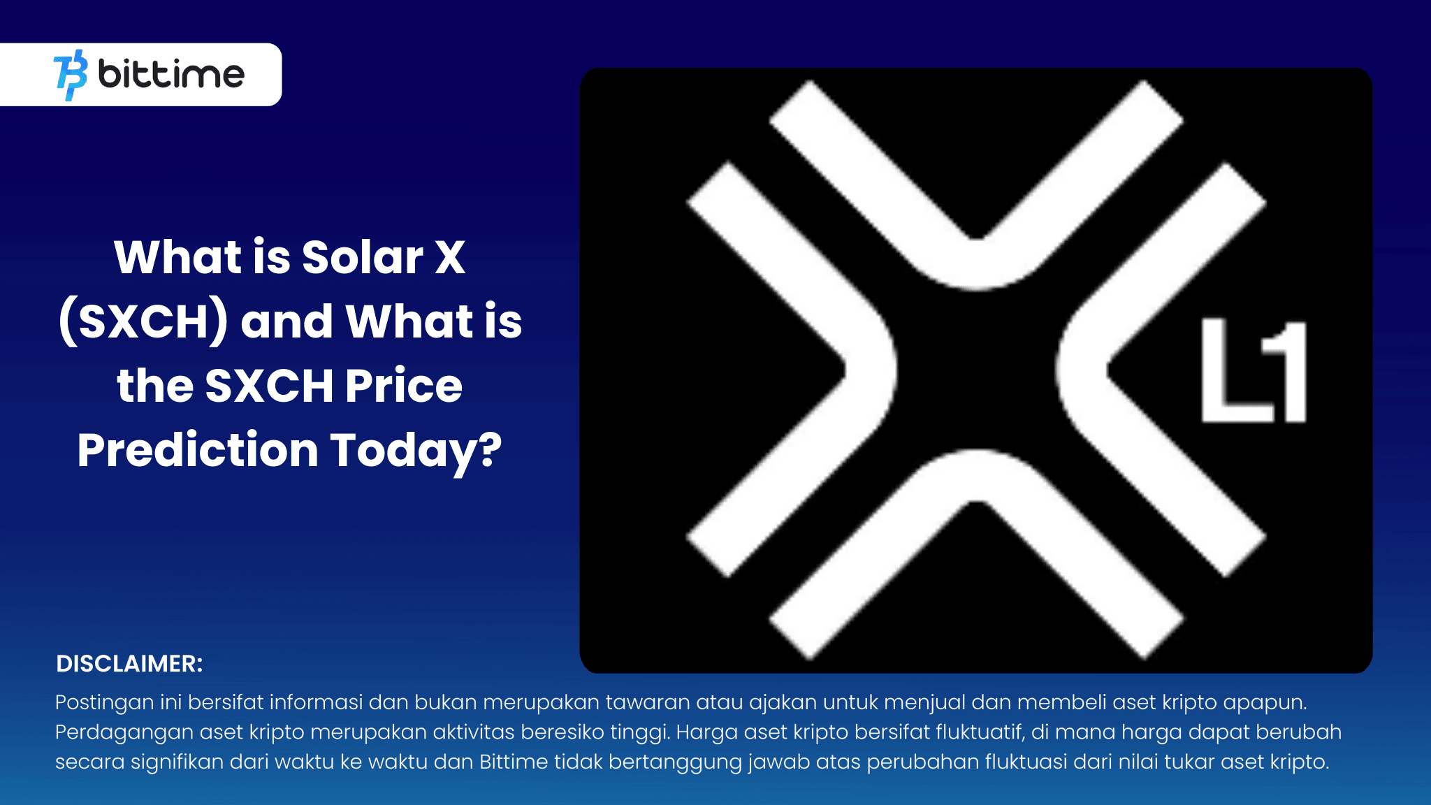 What is Solar X (SXCH) and What is the SXCH Price Prediction Today?