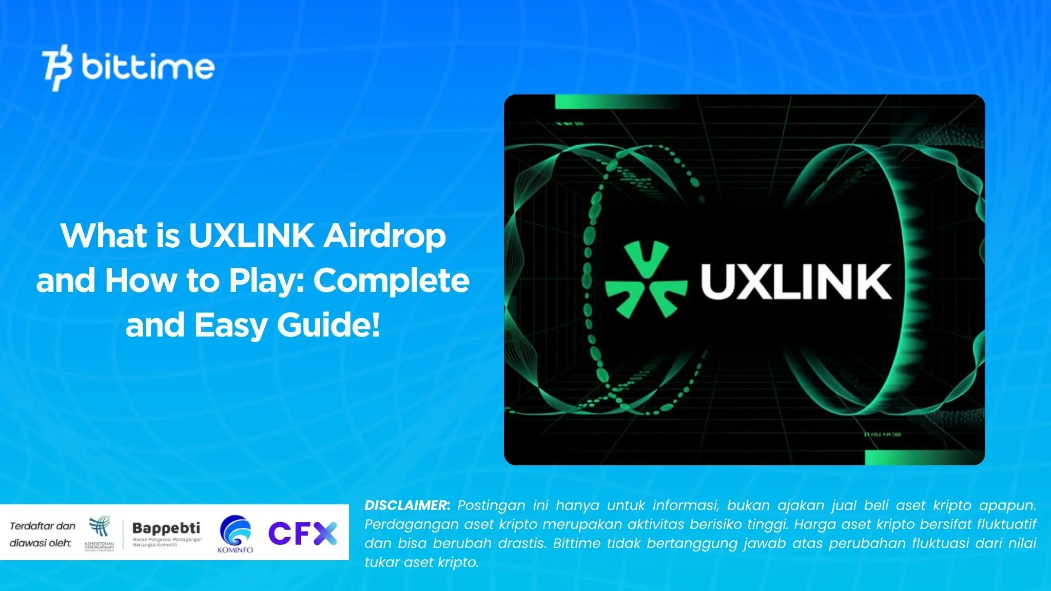 What is UXLINK Airdrop and How to Play Complete and Easy Guide!