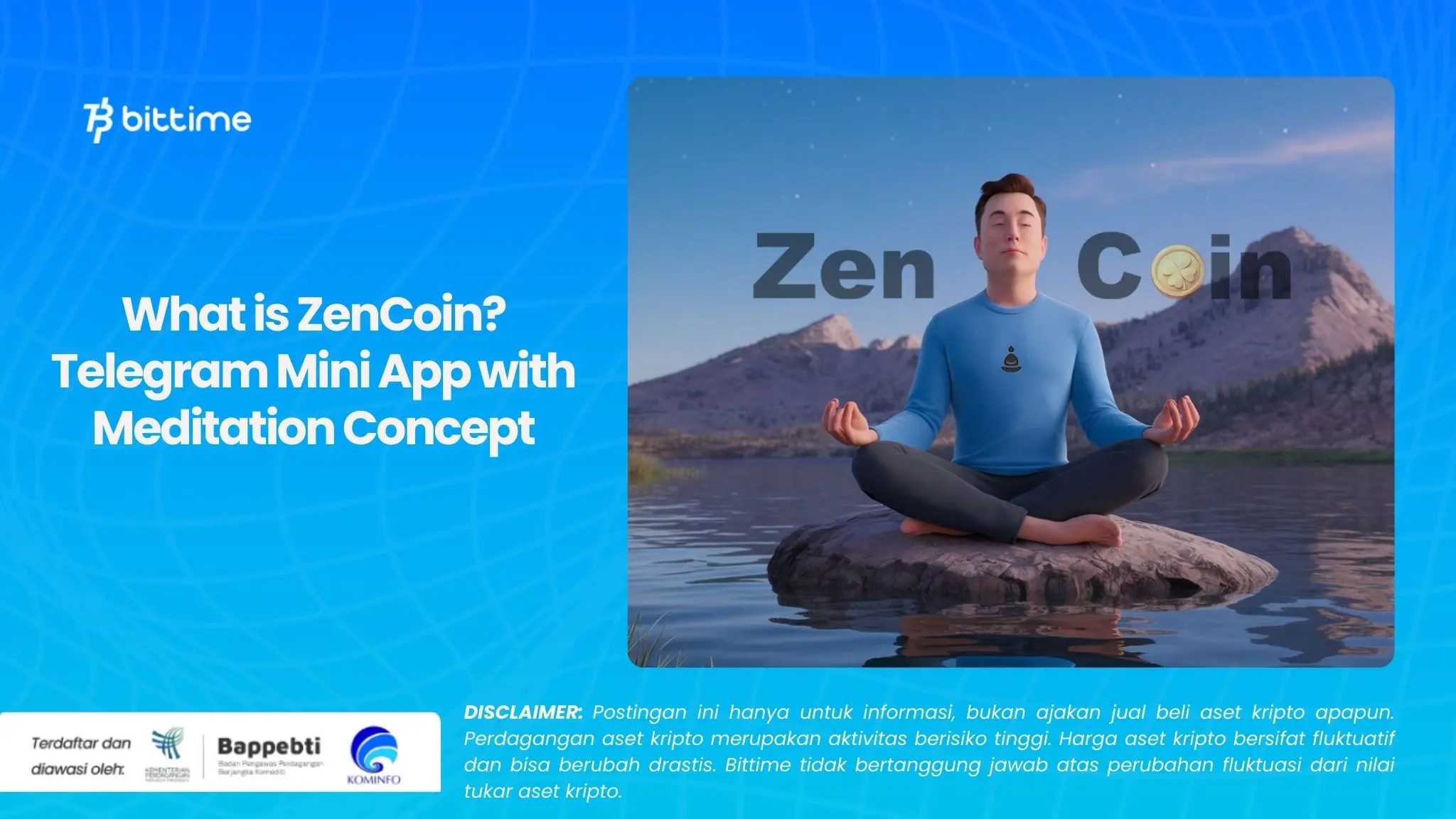 What is ZenCoin Telegram Mini App with Meditation Concept.webp