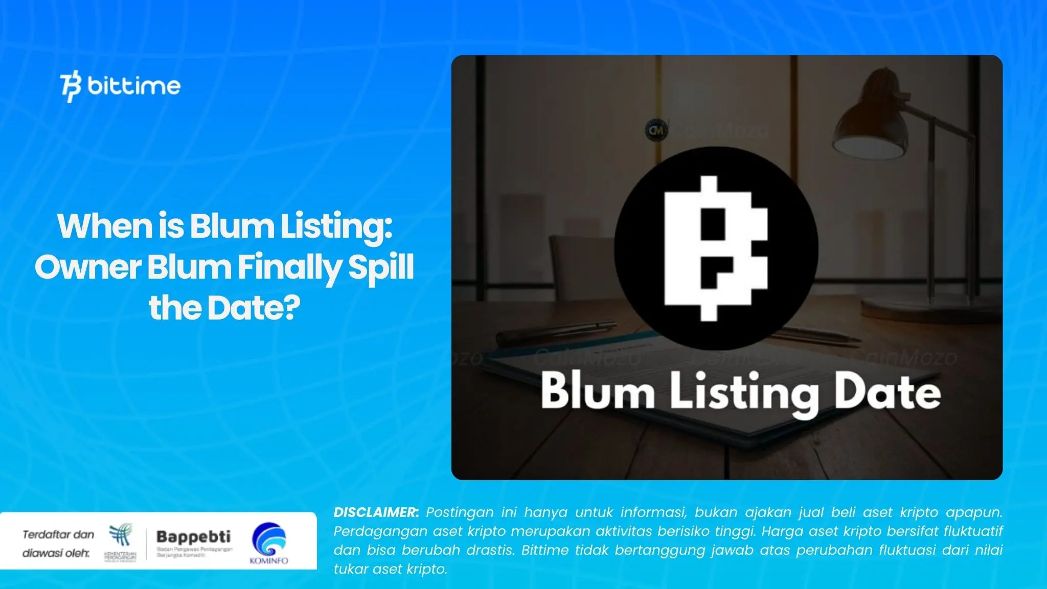 When is Blum Listing Owner Blum Finally Spill the Date.webp