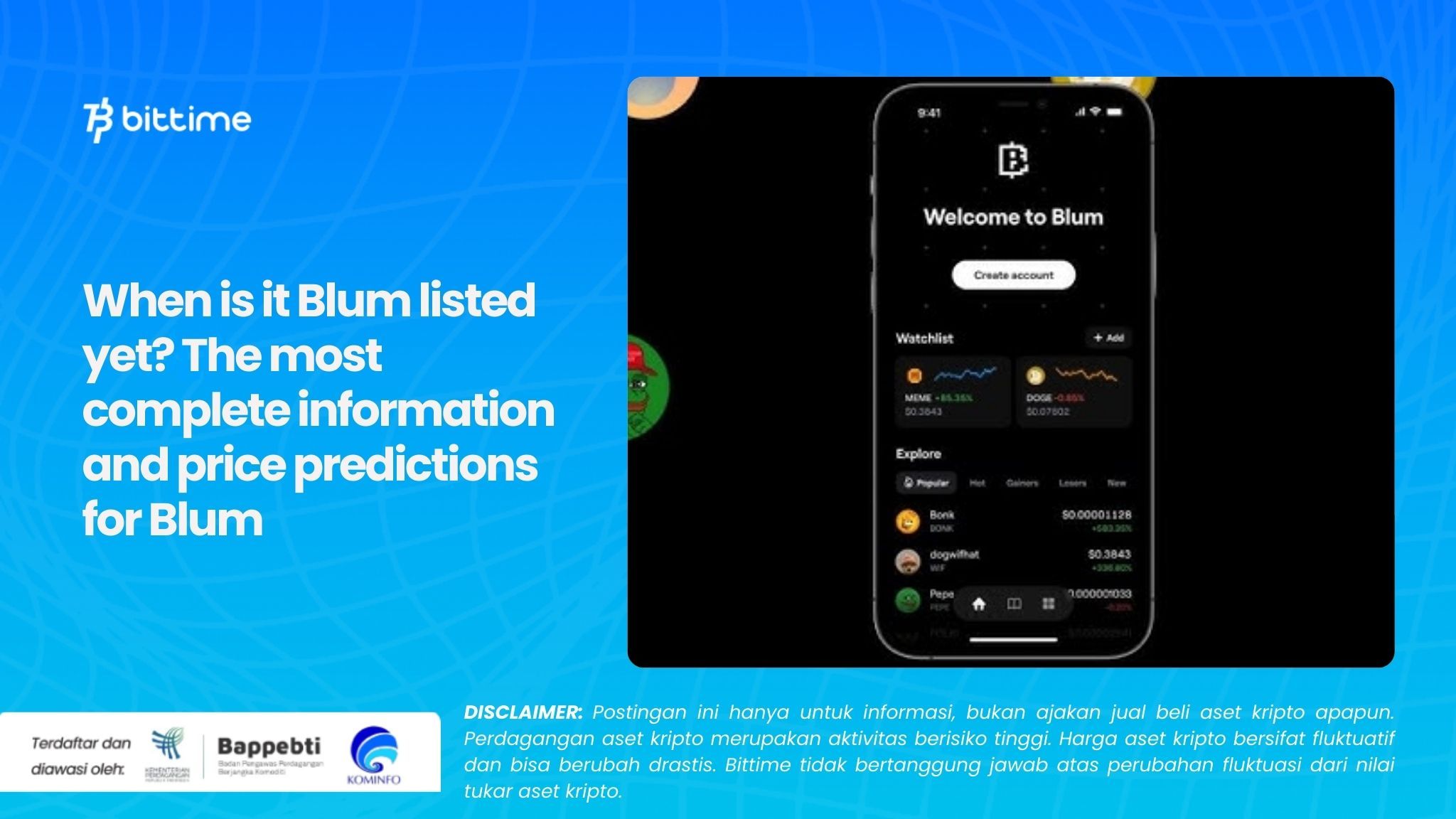When is it Blum listed