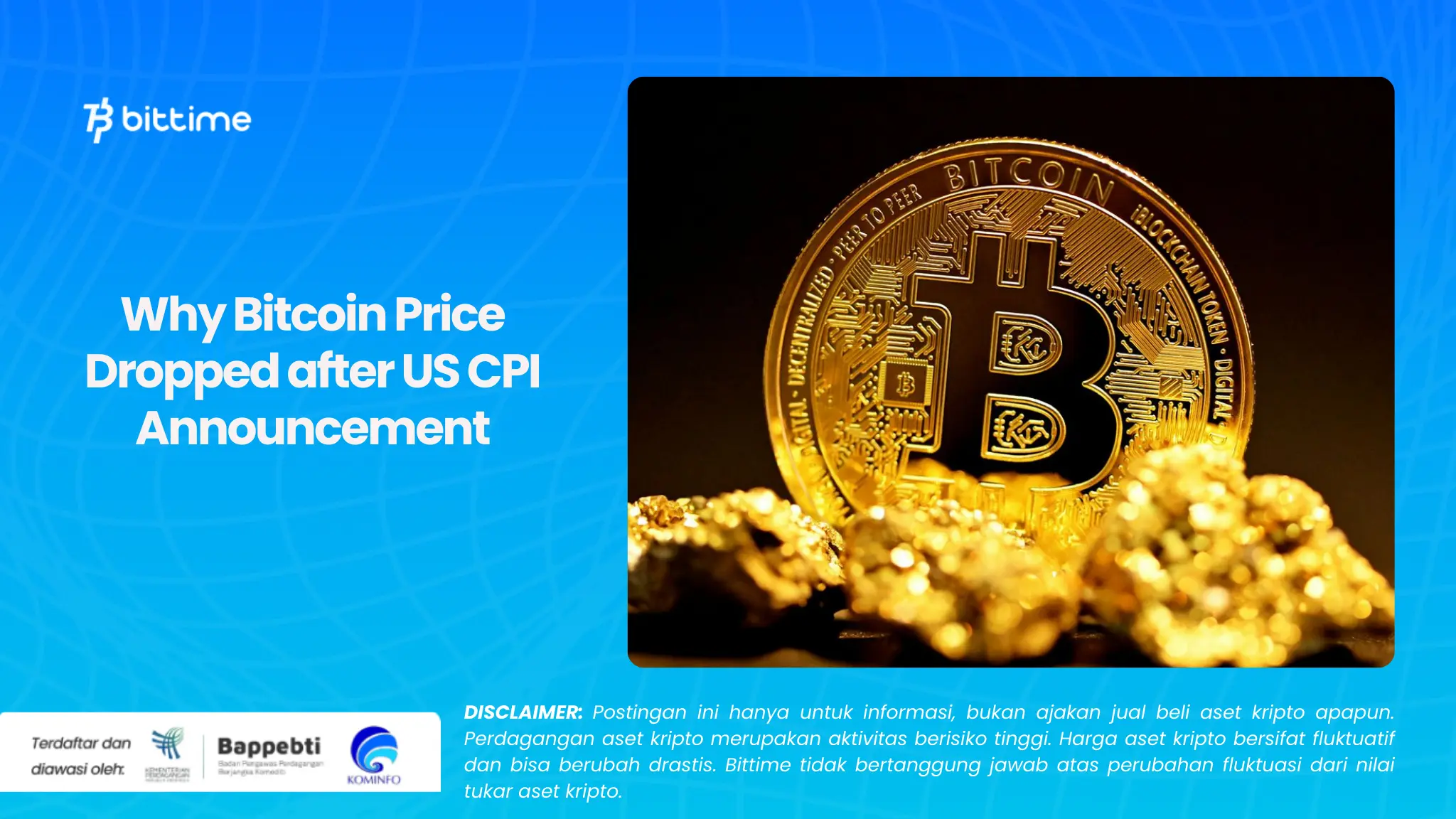 Why Bitcoin Price Dropped after US CPI Announcement