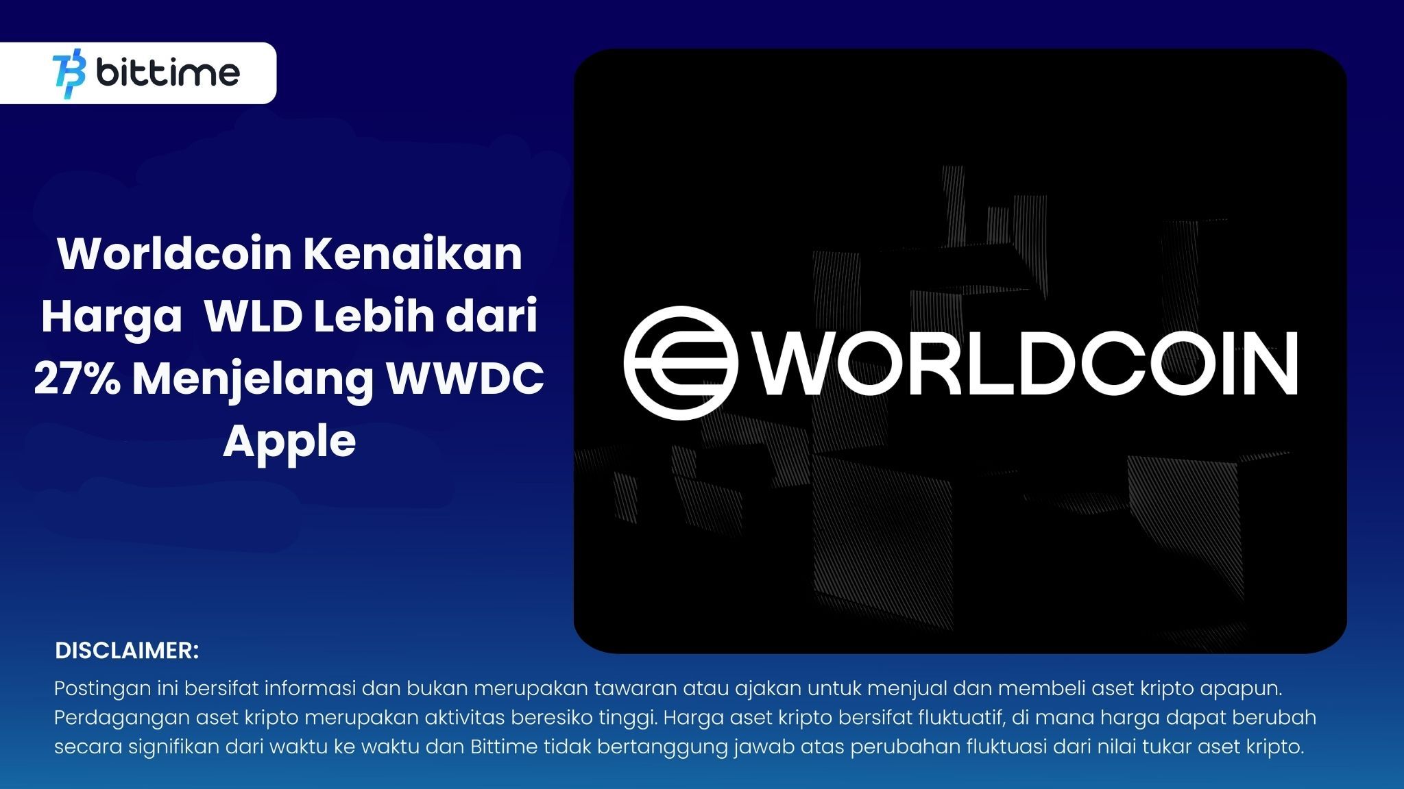 Worldcoin Kenaikan Harga  WLD Lebih dari 27% Menjelang WWDC Apple.jpg