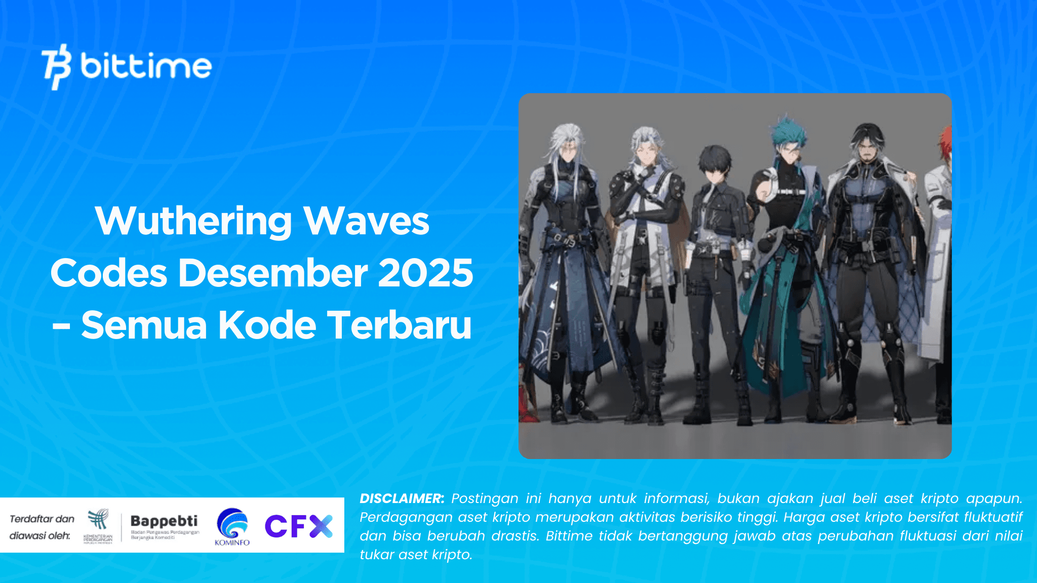 Wuthering Waves Codes Desember 2025 – Semua Kode Terbaru
