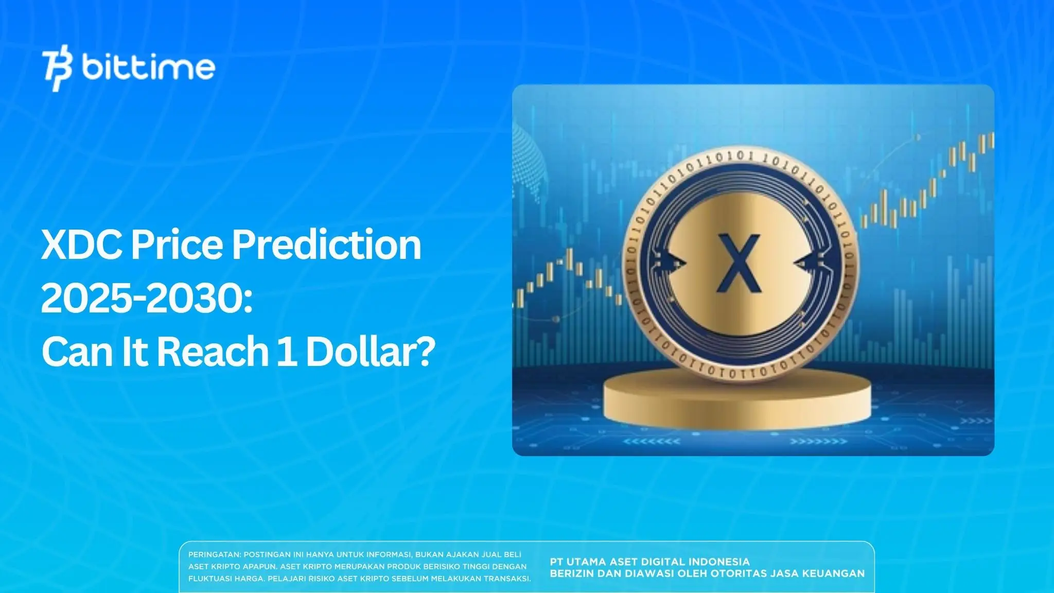 XDC Price Prediction 2025-2030: Can It Reach 1 Dollar?