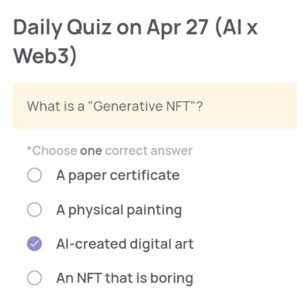 XENEA Wallet Daily Quiz Jawaban Hari Ini & Besok 27 April & 28 April 2026 - answer.webp