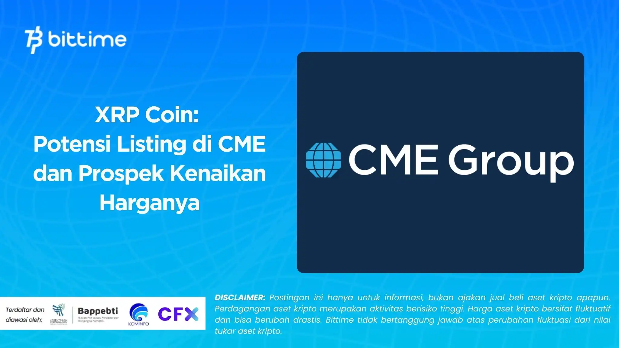 XRP Coin Potensi Listing di CME dan Prospek Kenaikan Harganya.webp