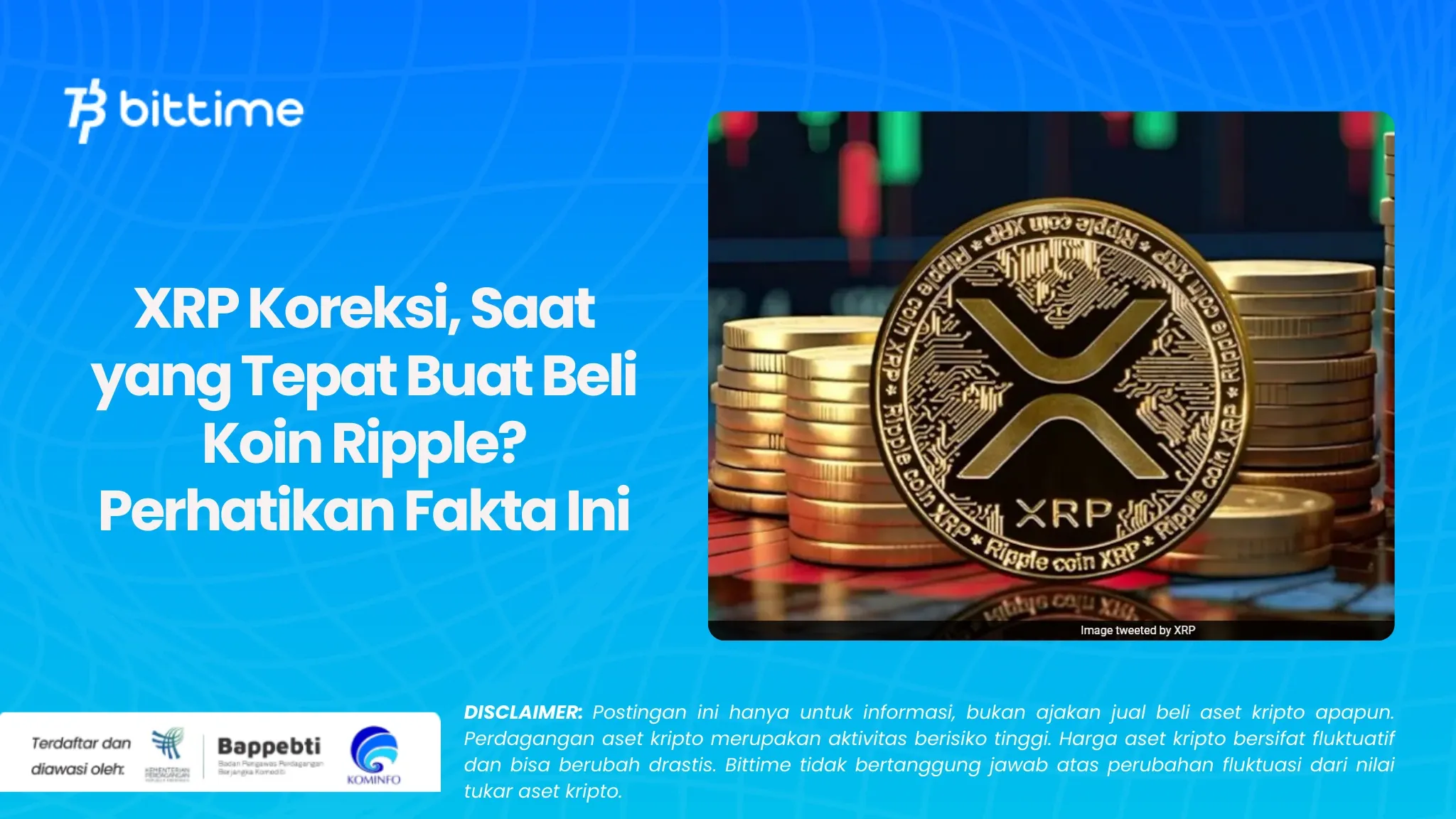 XRP Koreksi, Saat yang Tepat Buat Beli Koin Ripple Perhatikan Fakta Ini