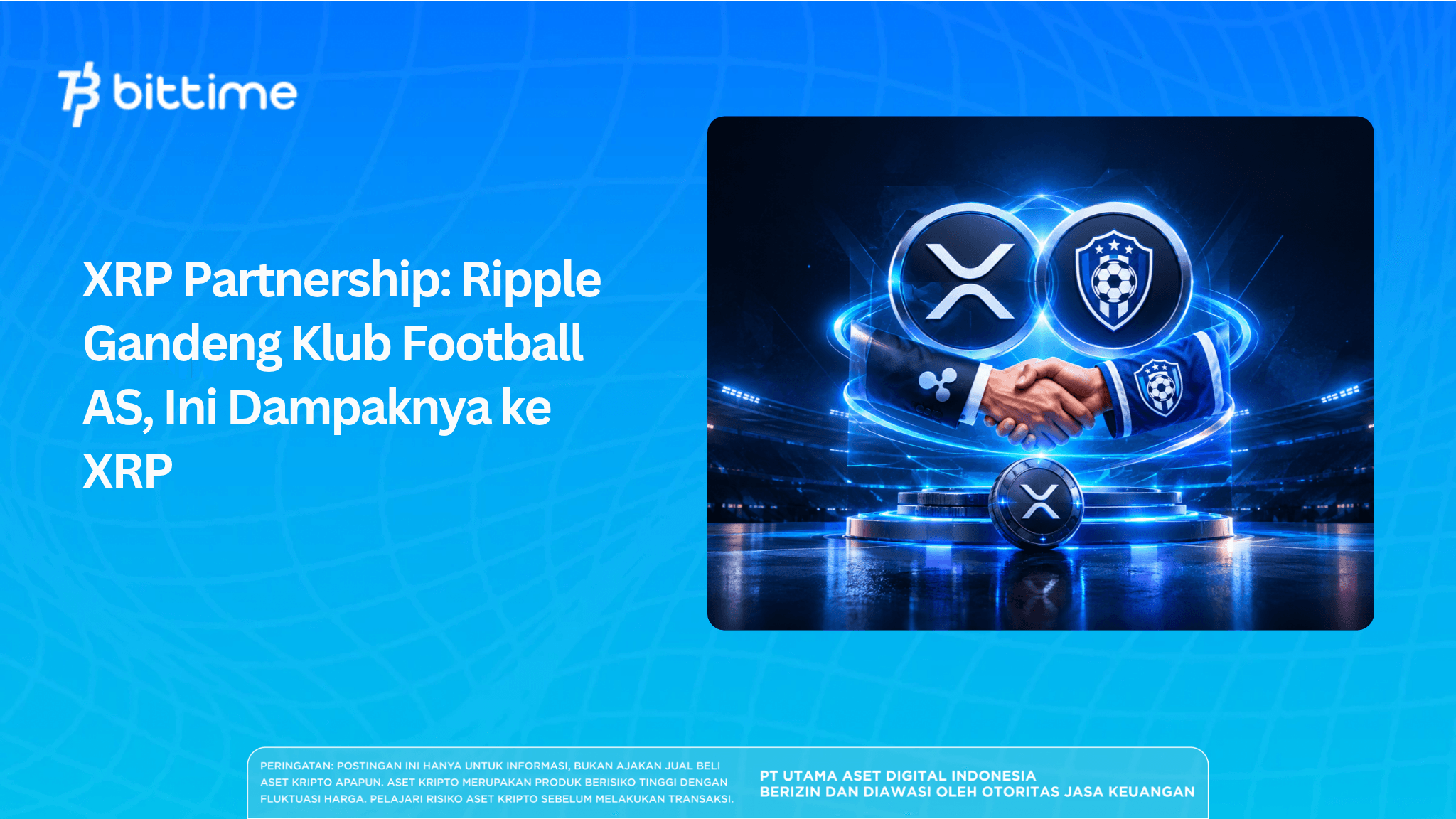 XRP Partnership: Ripple Gandeng Klub Football AS, Ini Dampaknya ke XRP