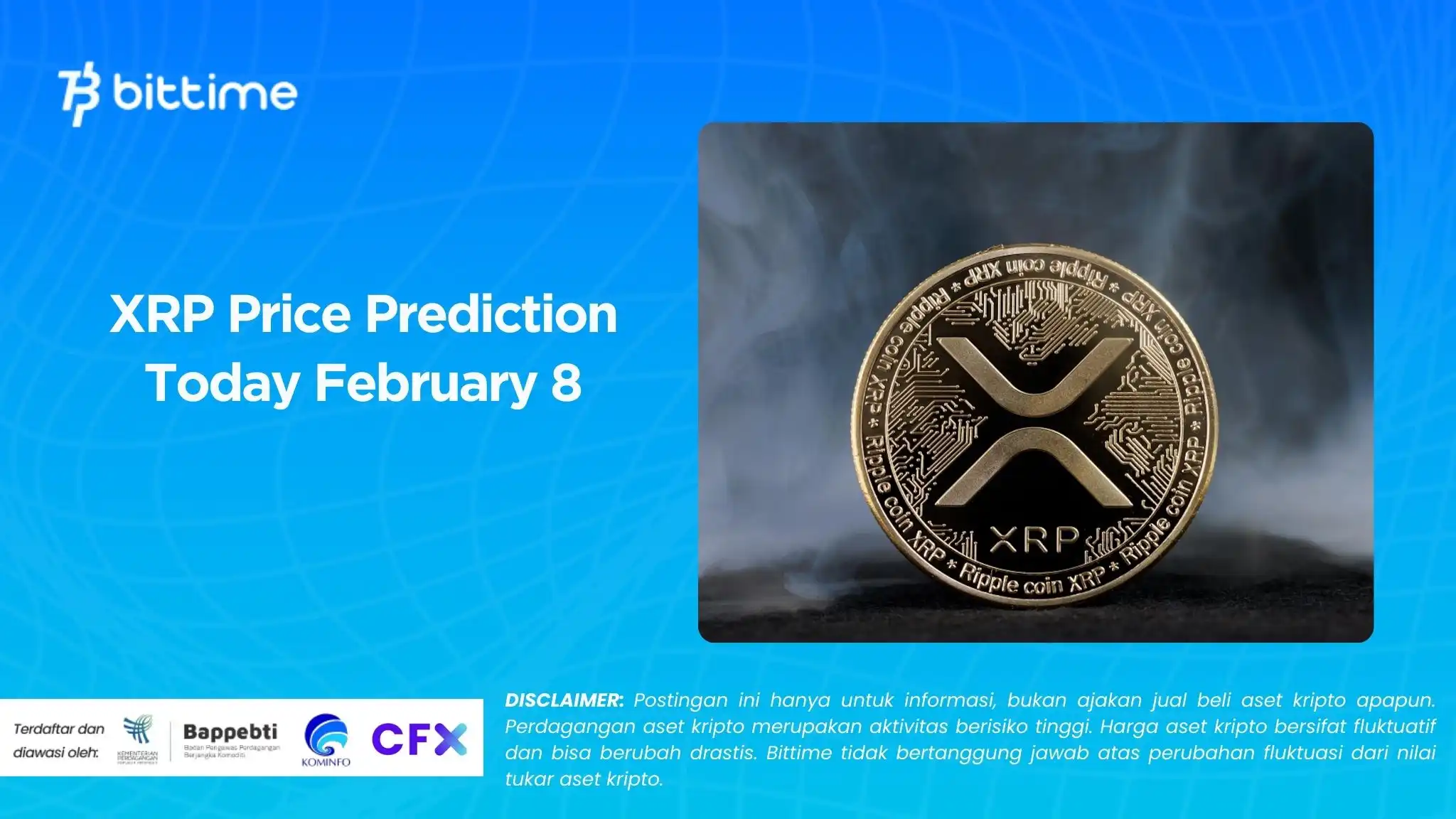 XRP Price Prediction Today February 8.webp