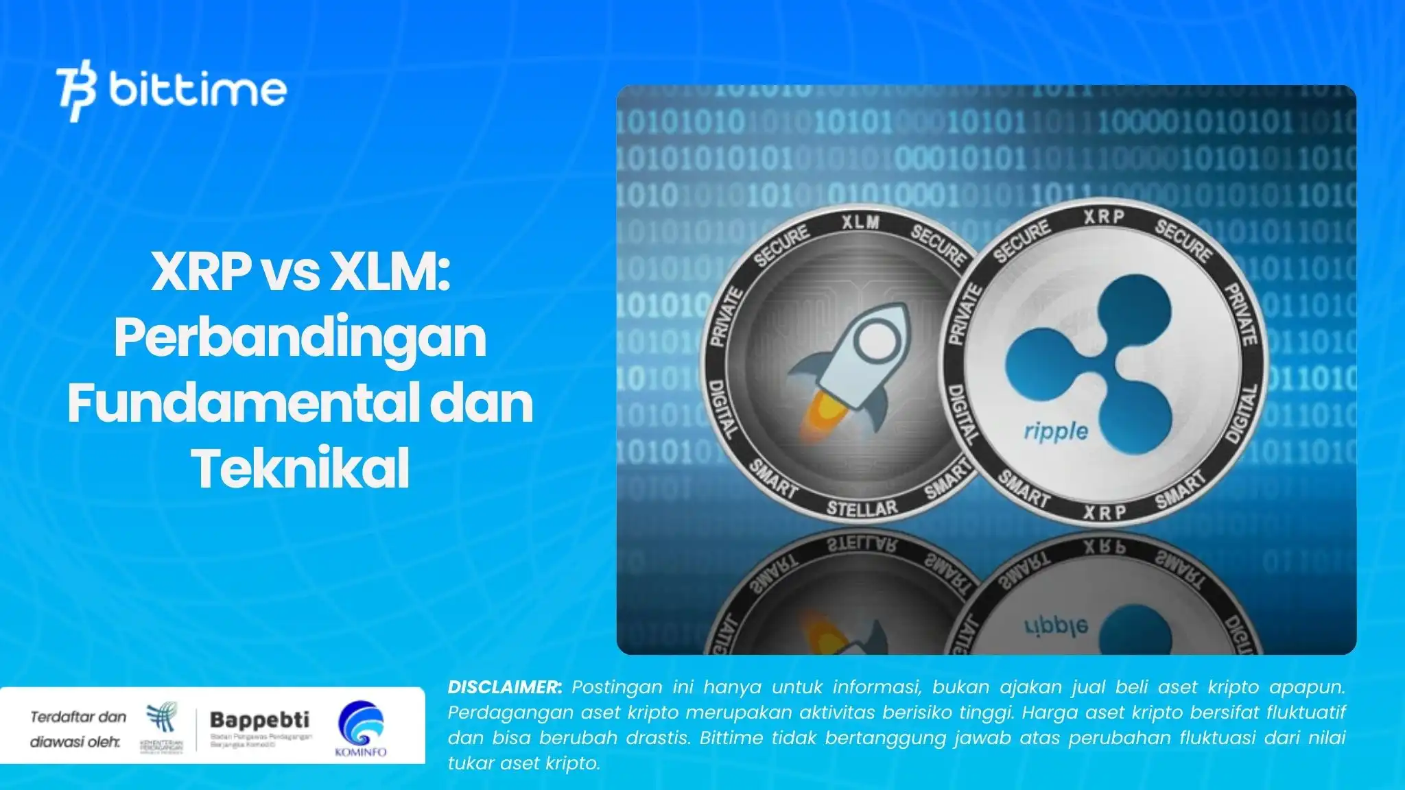 XRP vs XLM Perbandingan Fundamental dan Teknikal.webp