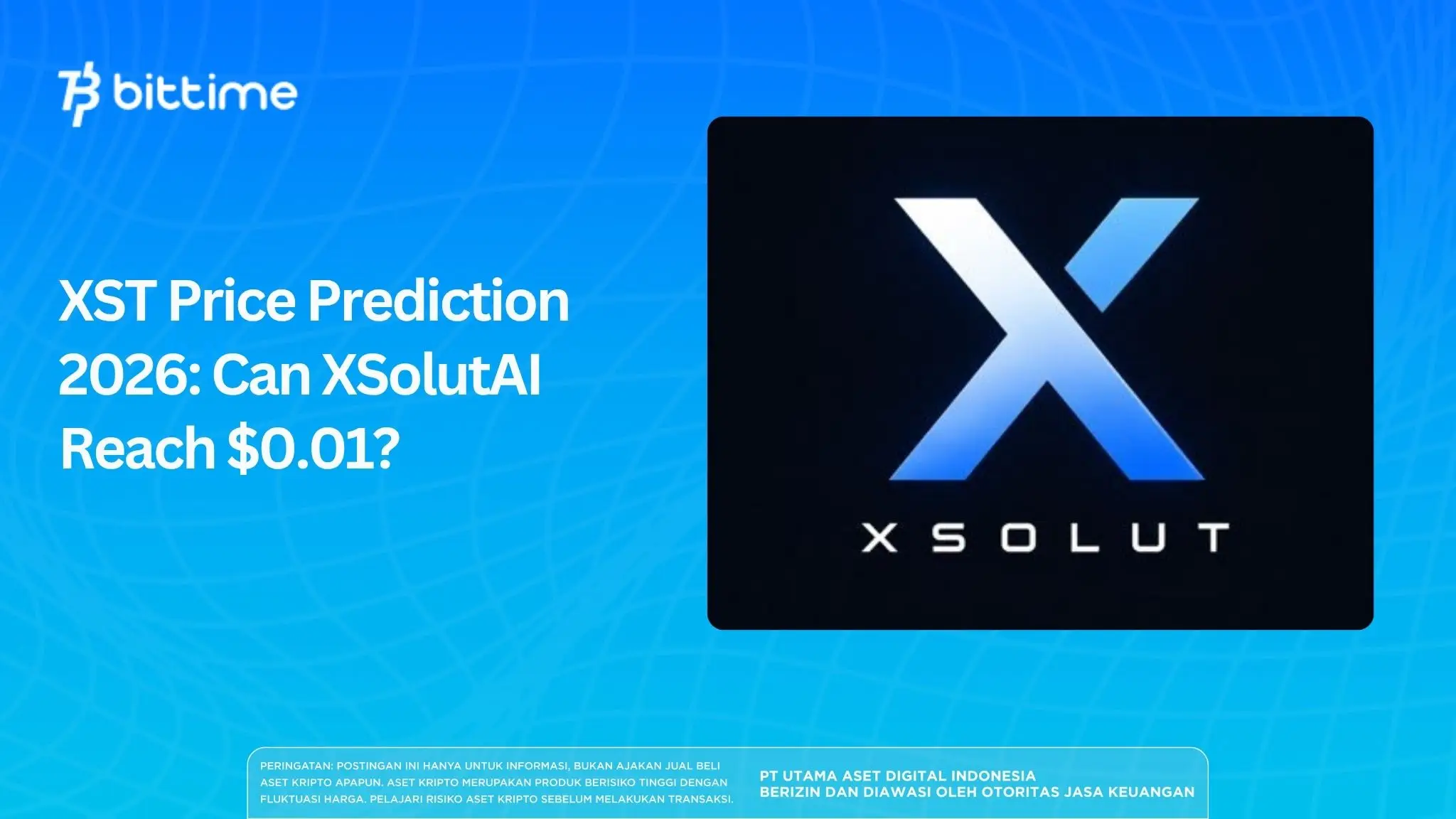 XST Price Prediction 2026: Can XSolutAI Reach $0.01?