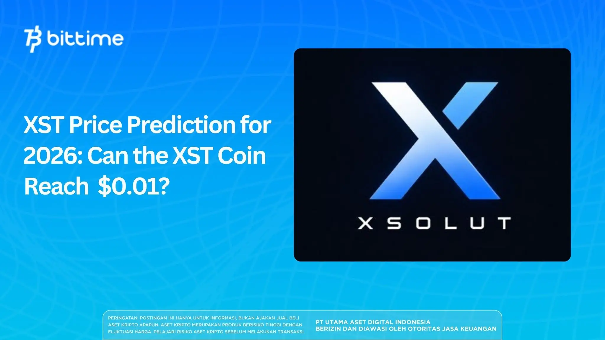 XST Price Prediction for 2026: Can the XST Coin Reach  $0.01?