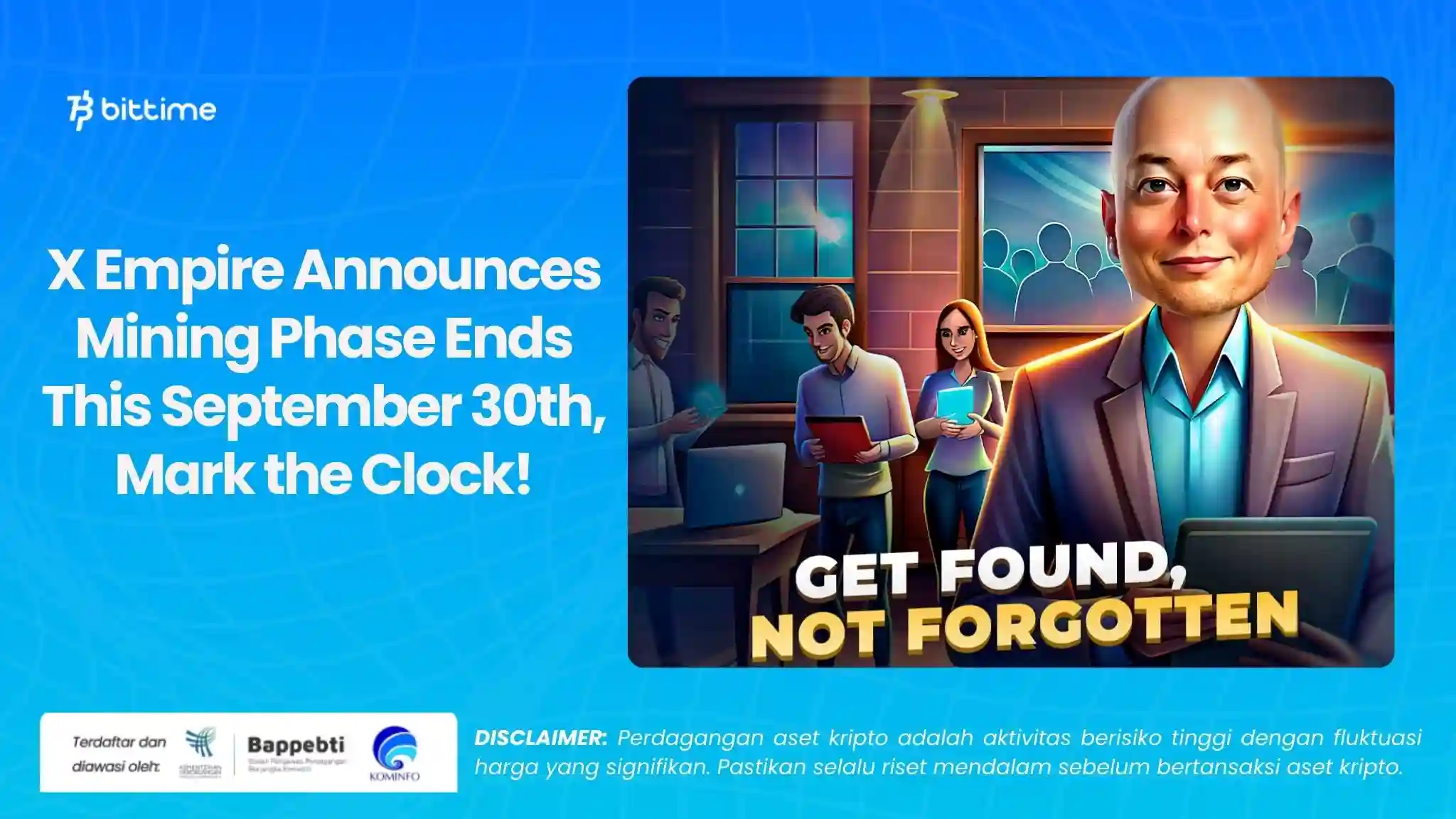 X Empire Announces Mining Phase Ends This September 30th, Mark the Clock!.webp