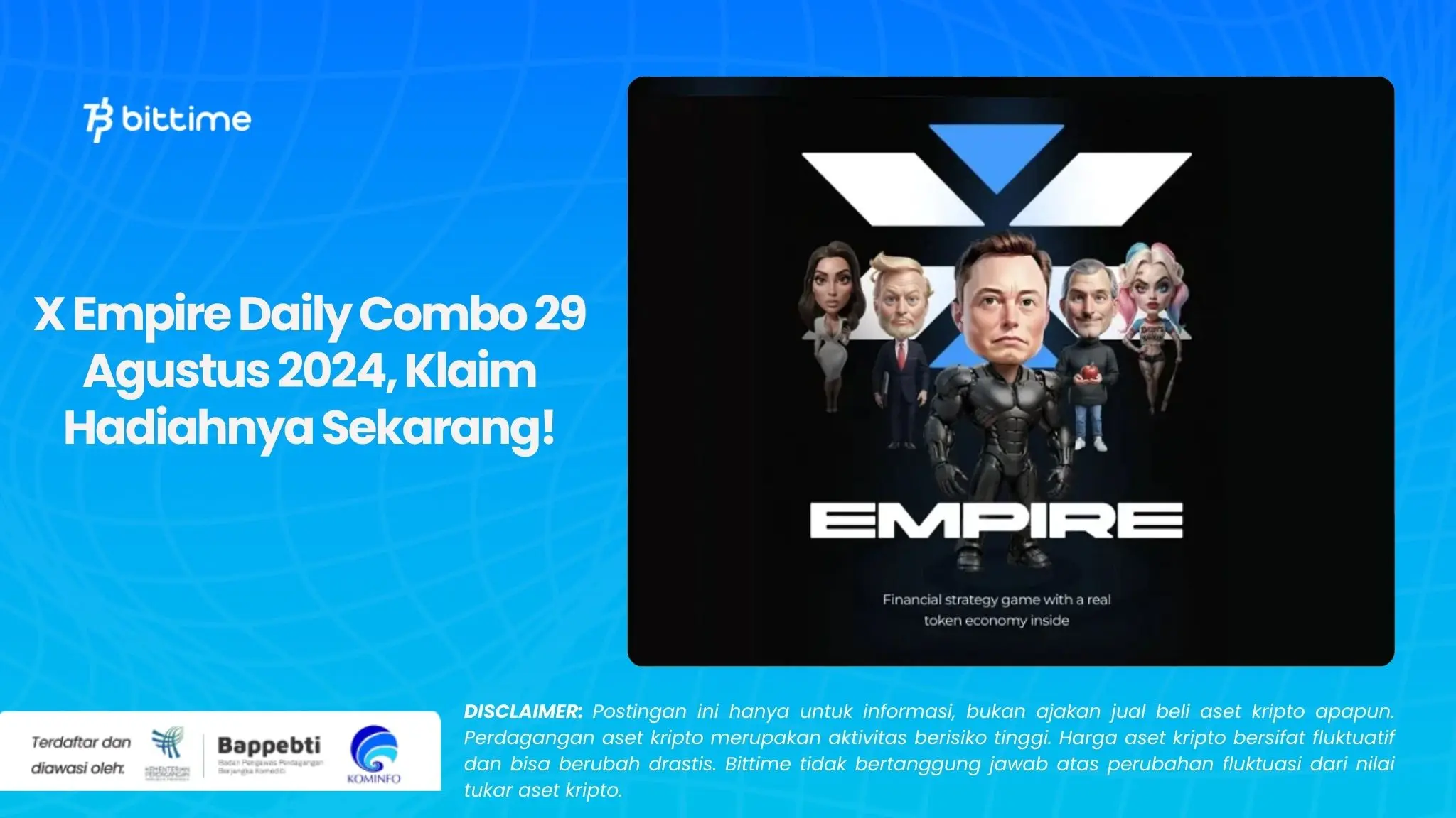 X Empire Daily Combo 29 Agustus 2024, Klaim Hadiahnya Sekarang!.webp