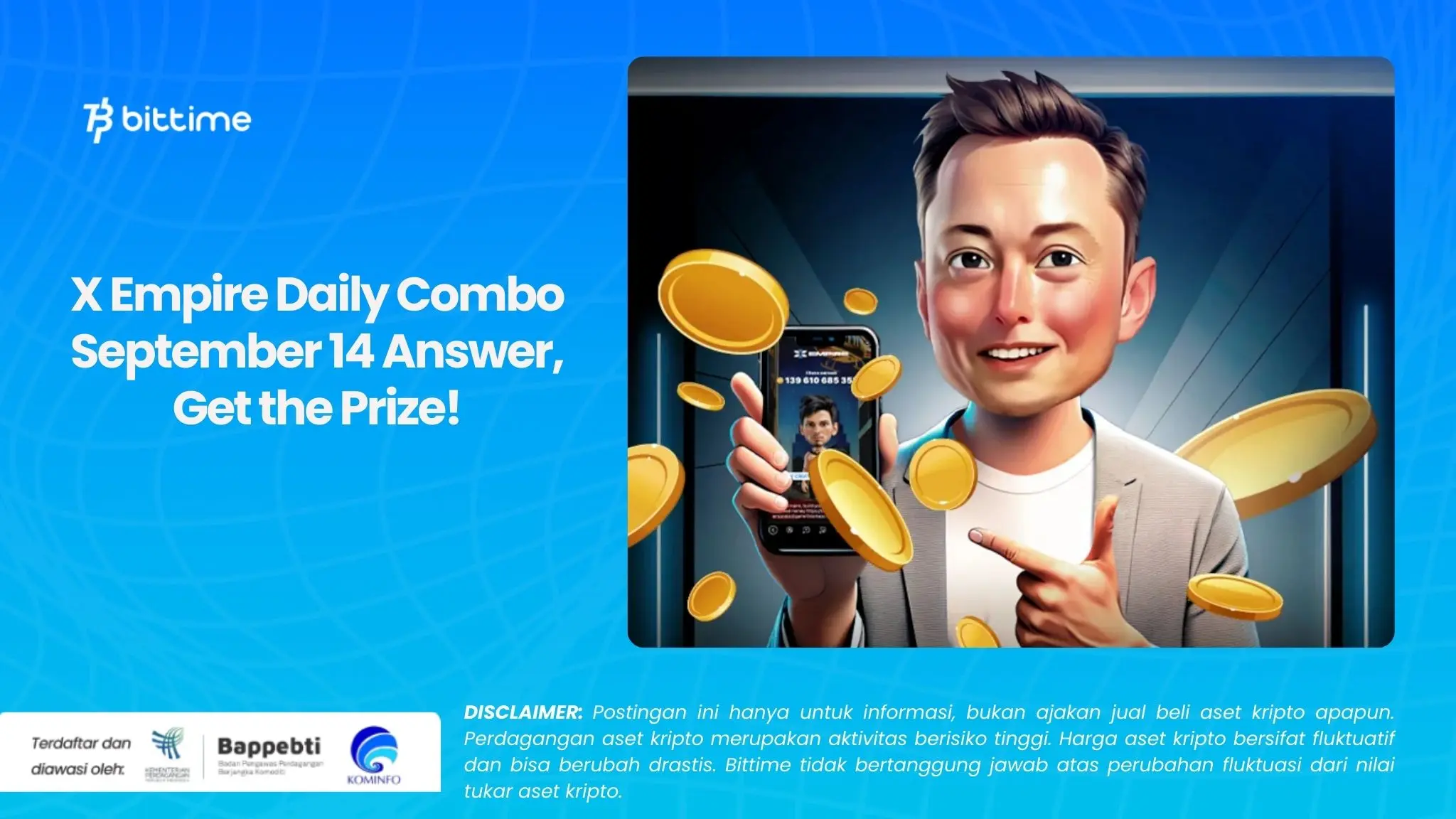 X Empire Daily Combo September 14 Answer, Get the Prize!.webp