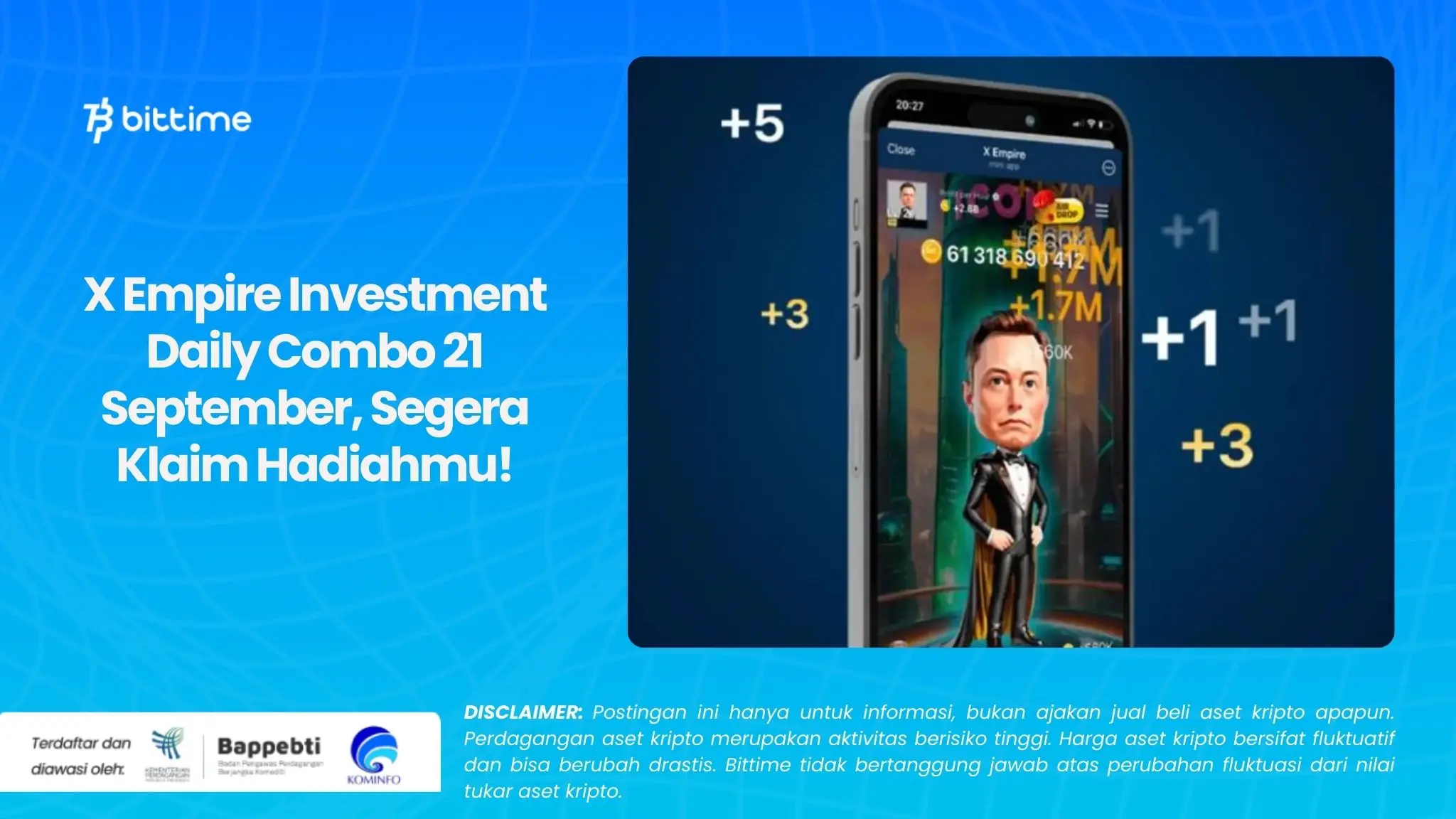 X Empire Investment Daily Combo 21 September, Segera Klaim Hadiahmu!.webp