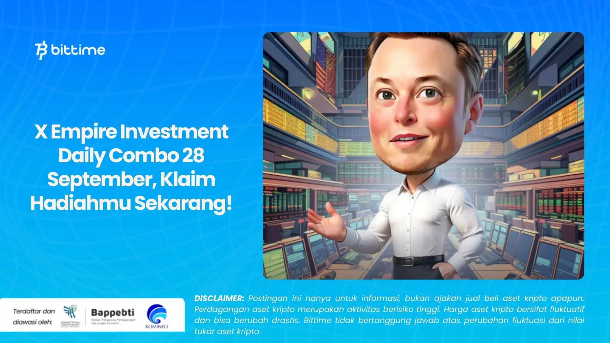 X Empire Investment Daily Combo 28 September, Klaim Hadiahmu Sekarang!.webp