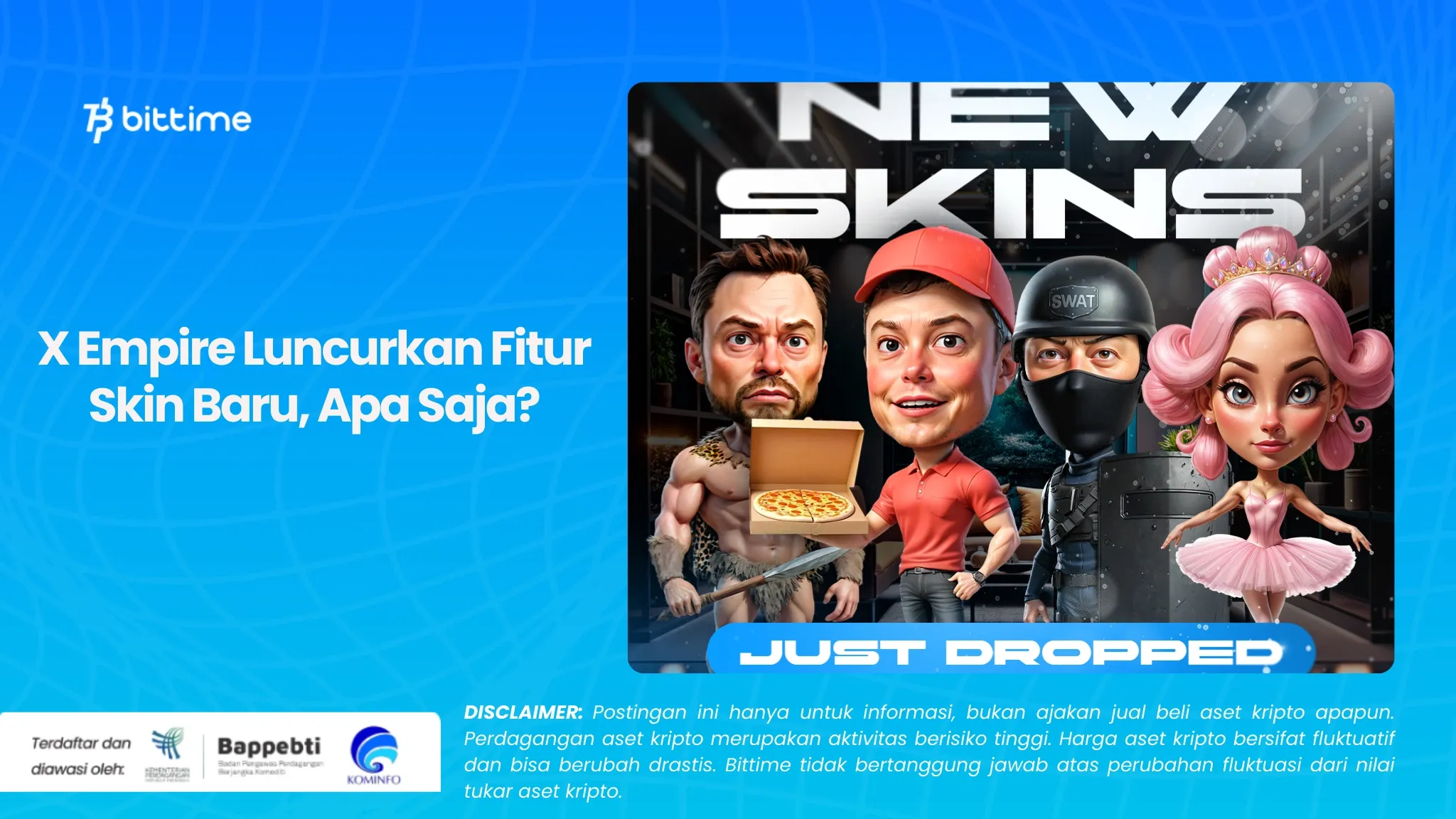 X Empire Luncurkan Fitur Skin Baru, Apa Saja?