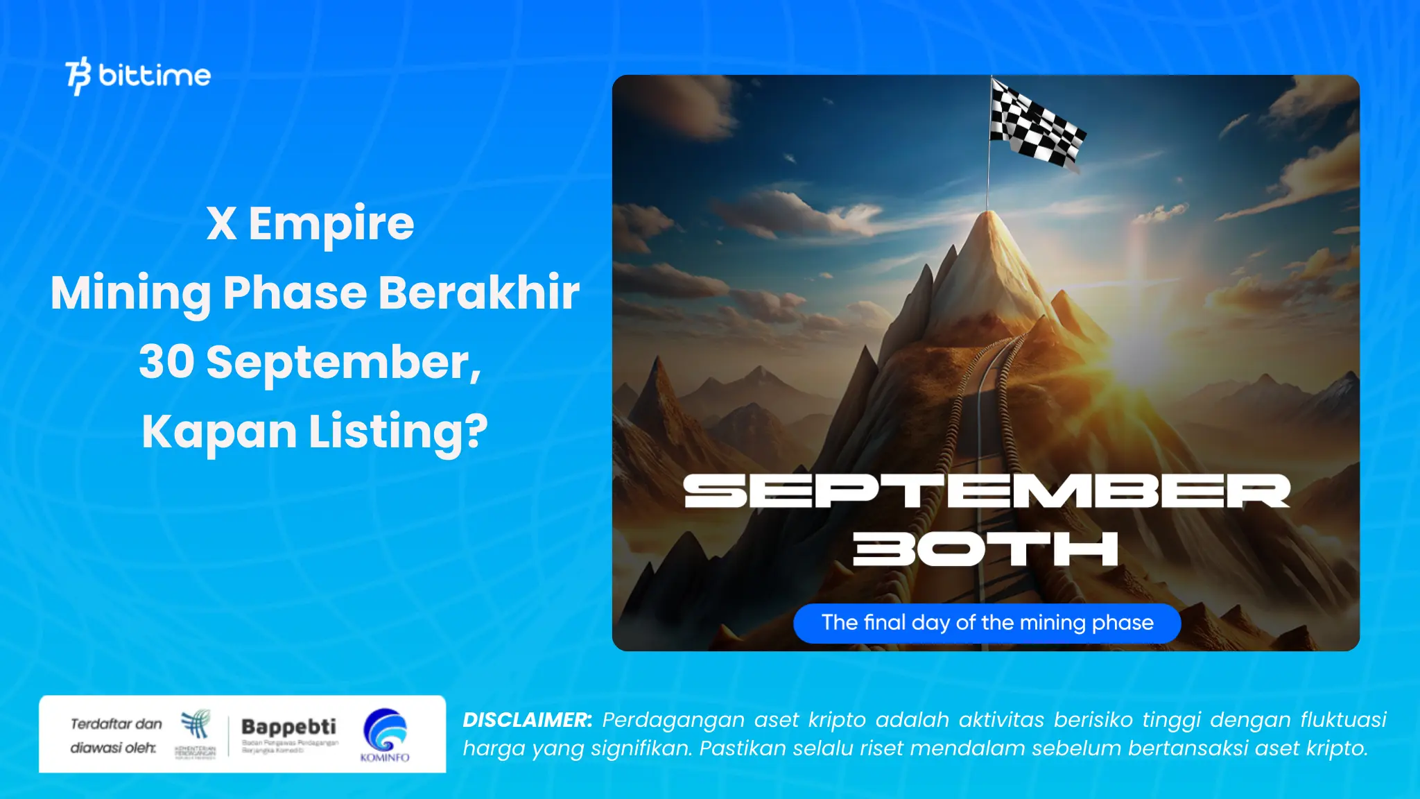 X Empire Mining Phase Berakhir 30 September - Bittime