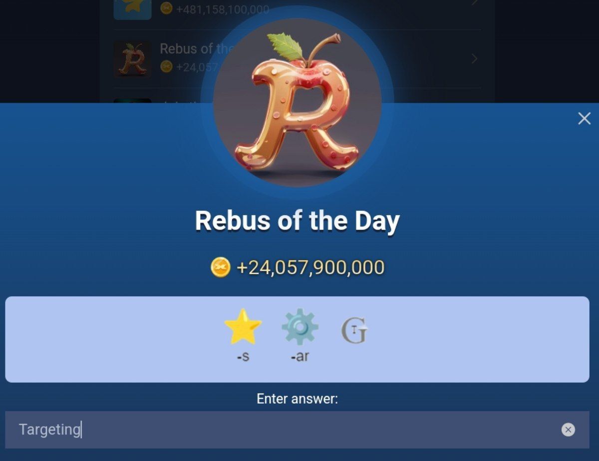 X empire rebus of the day terbaru hari ini 21 september
