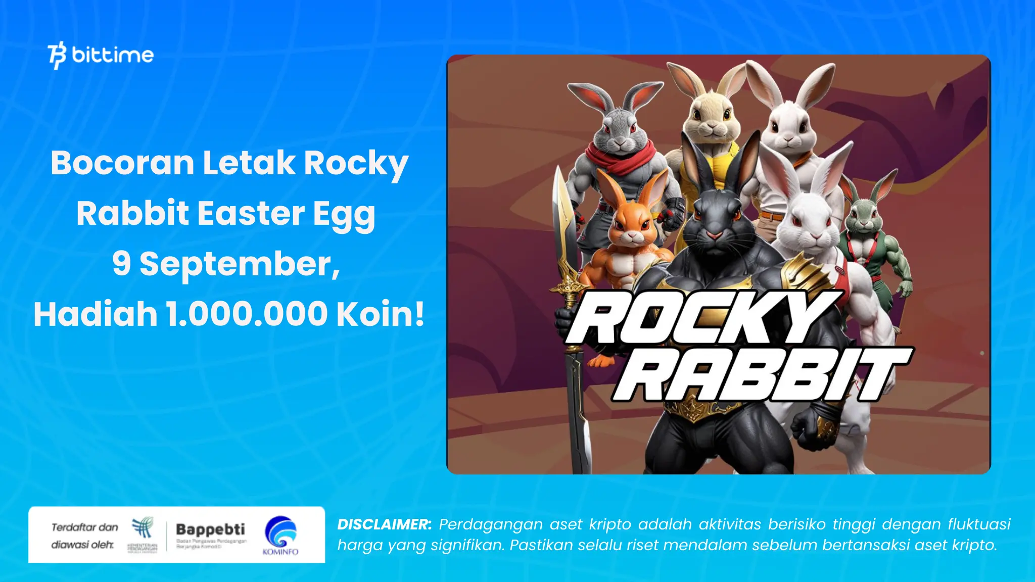 Rocky Rabbit easter egg 9 September - Bittime