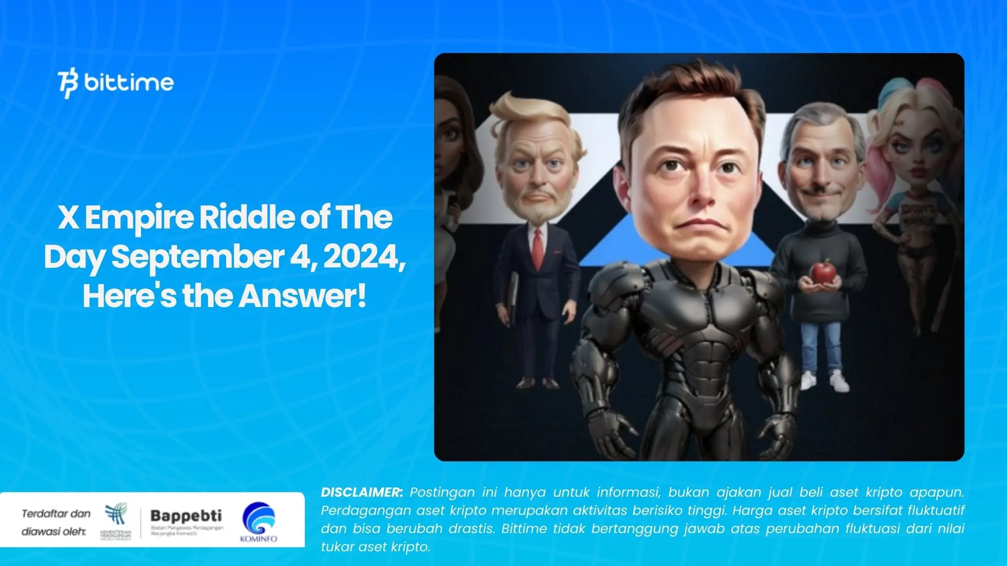 X Empire Riddle of The Day September 4, 2024, Here's the Answer!.webp