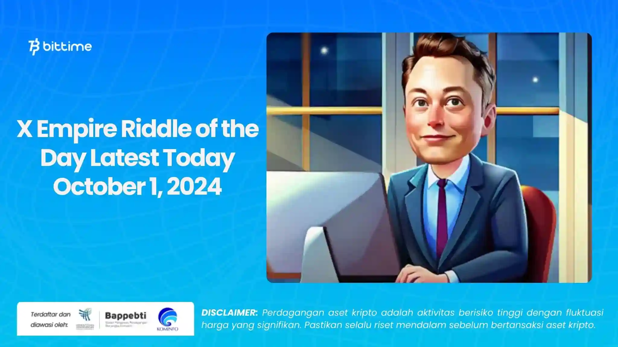 X Empire Riddle of the Day Latest Today October 1, 2024.webp