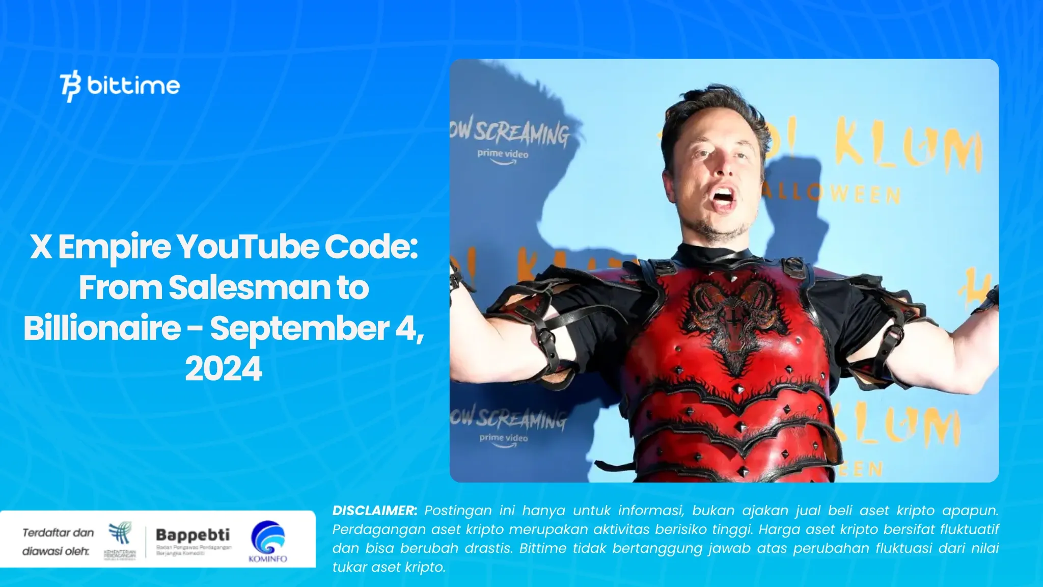 X Empire YouTube Code Dari Penjual ke Miliarder - 4 September 2024