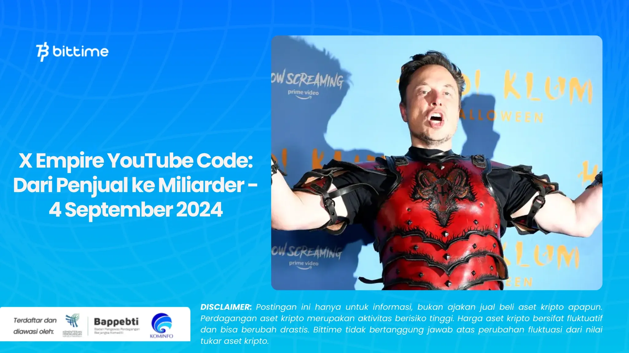 X Empire YouTube Code Dari Penjual ke Miliarder - 4 September 2024