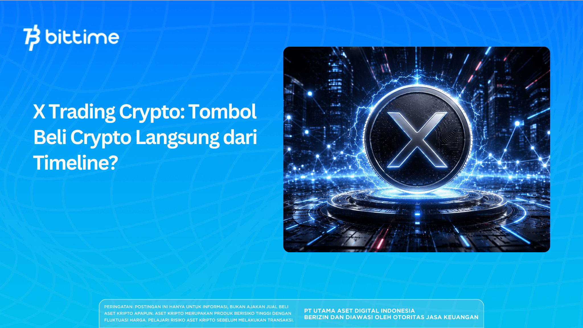 X Trading Crypto: Buy Crypto Button Directly from the Timeline?