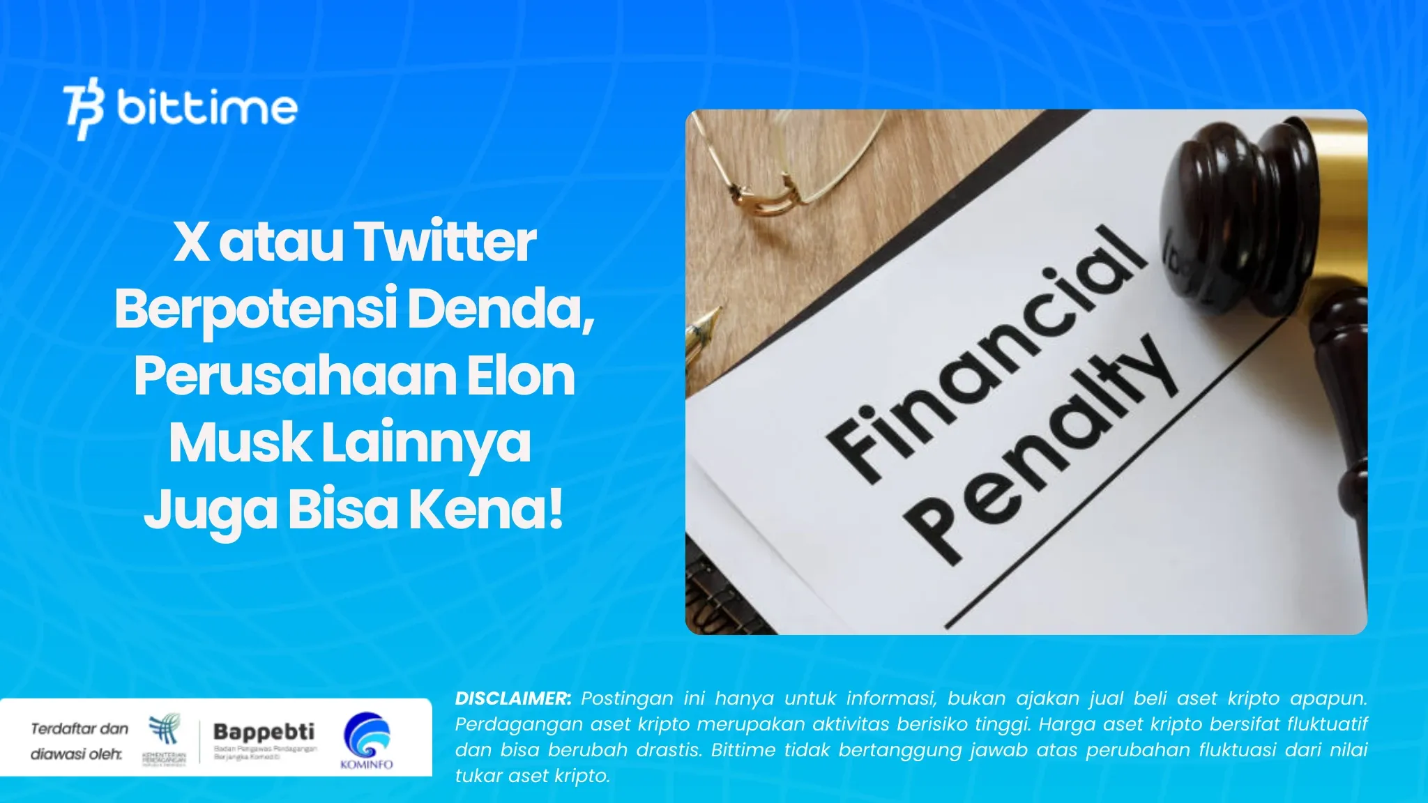 X atau Twitter Berpotensi Denda