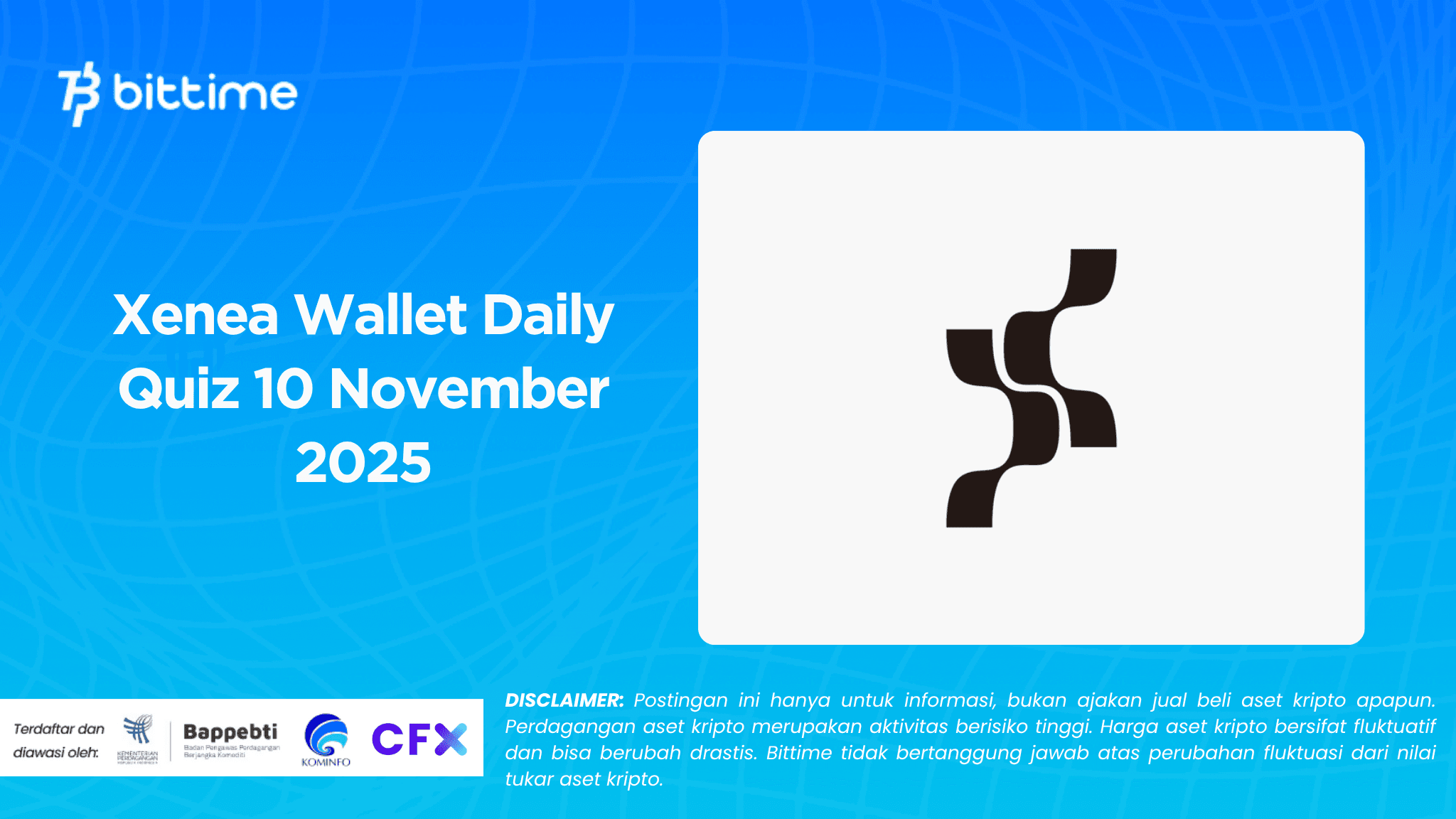 Xenea Wallet Daily Quiz 10 November 2025