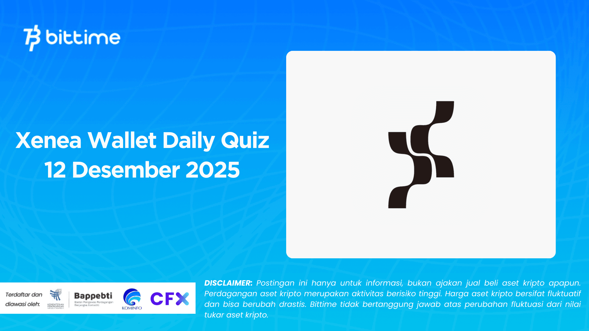 Xenea Wallet Daily Quiz – December 12, 2025