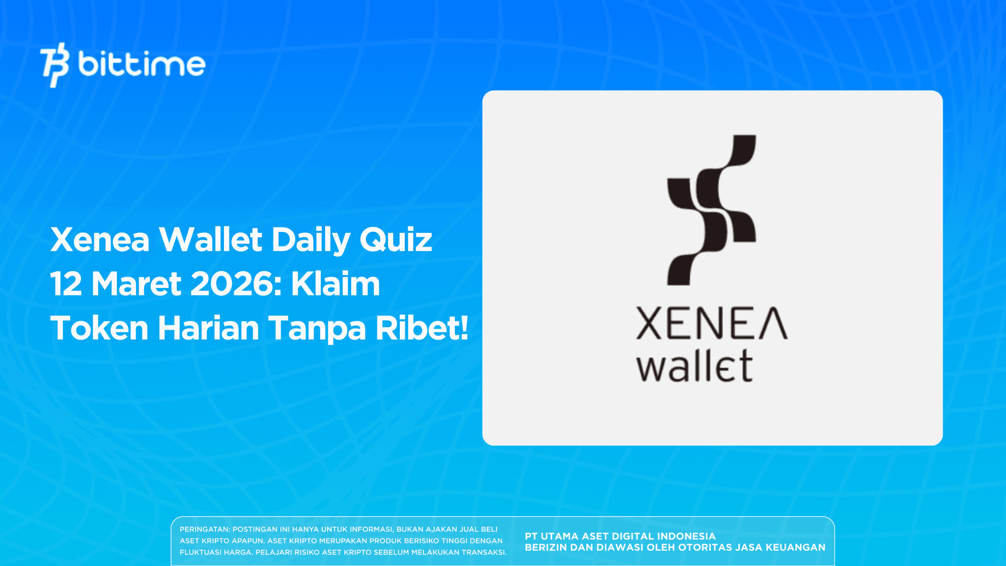 Xenea Wallet Daily Quiz Answer for March 12, 2026