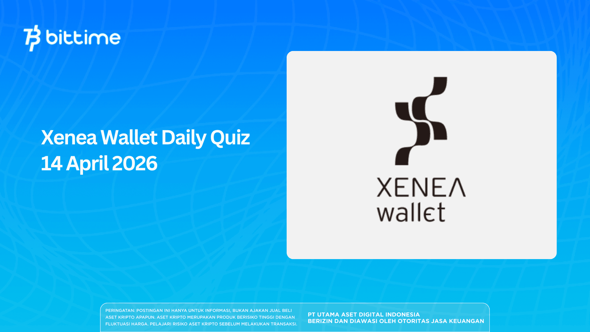 Xenea Wallet Daily Quiz April 14 2026