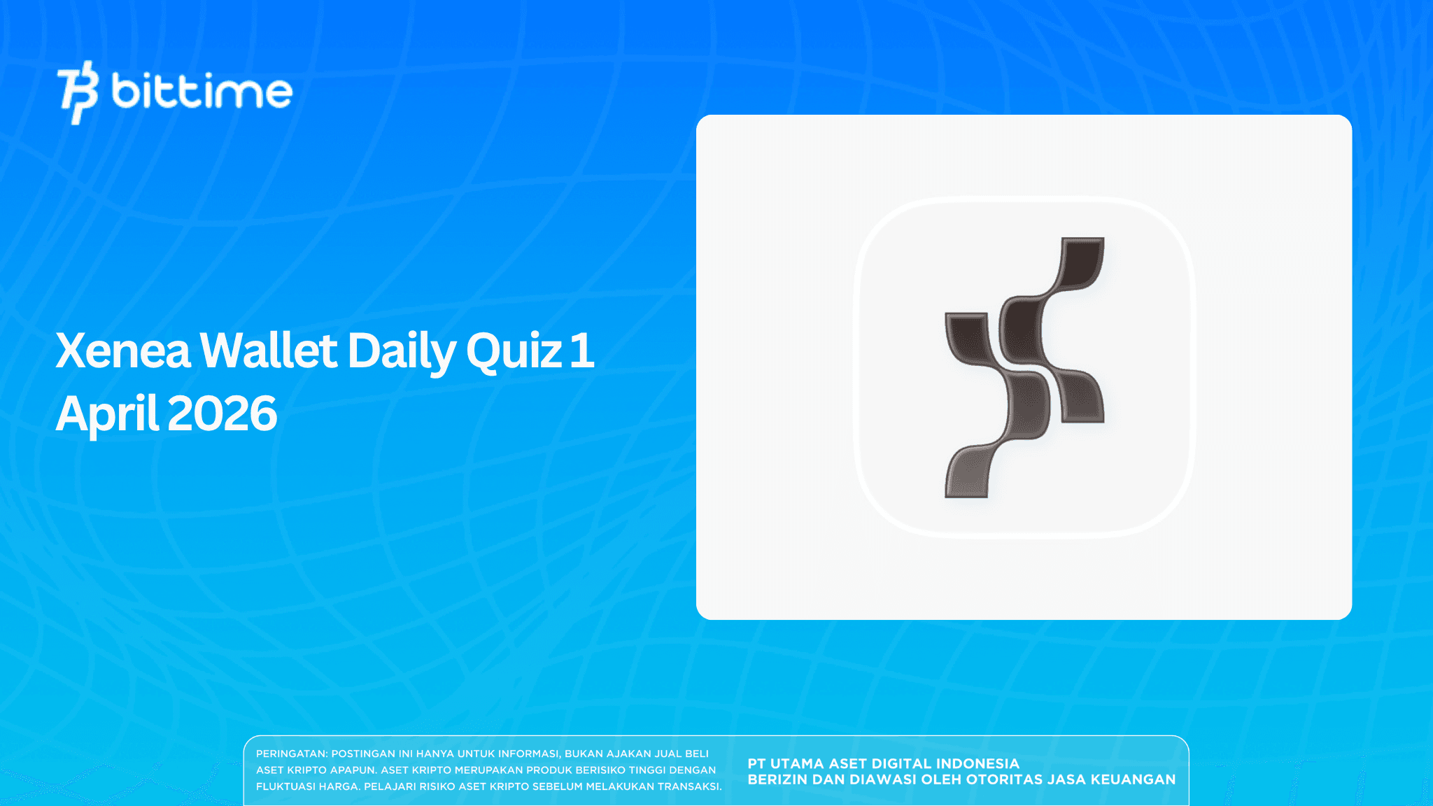 Xenea Wallet Daily Quiz 1 April 2026