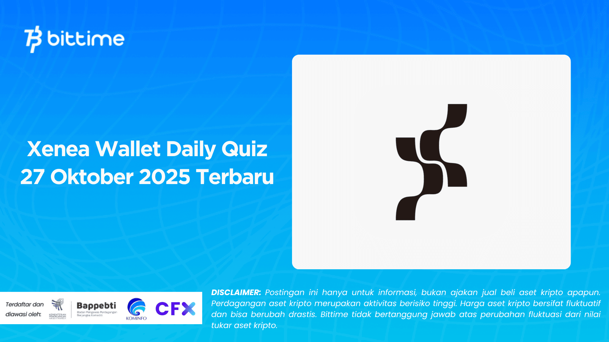 Xenea Wallet Daily Quiz October 27, 2025
