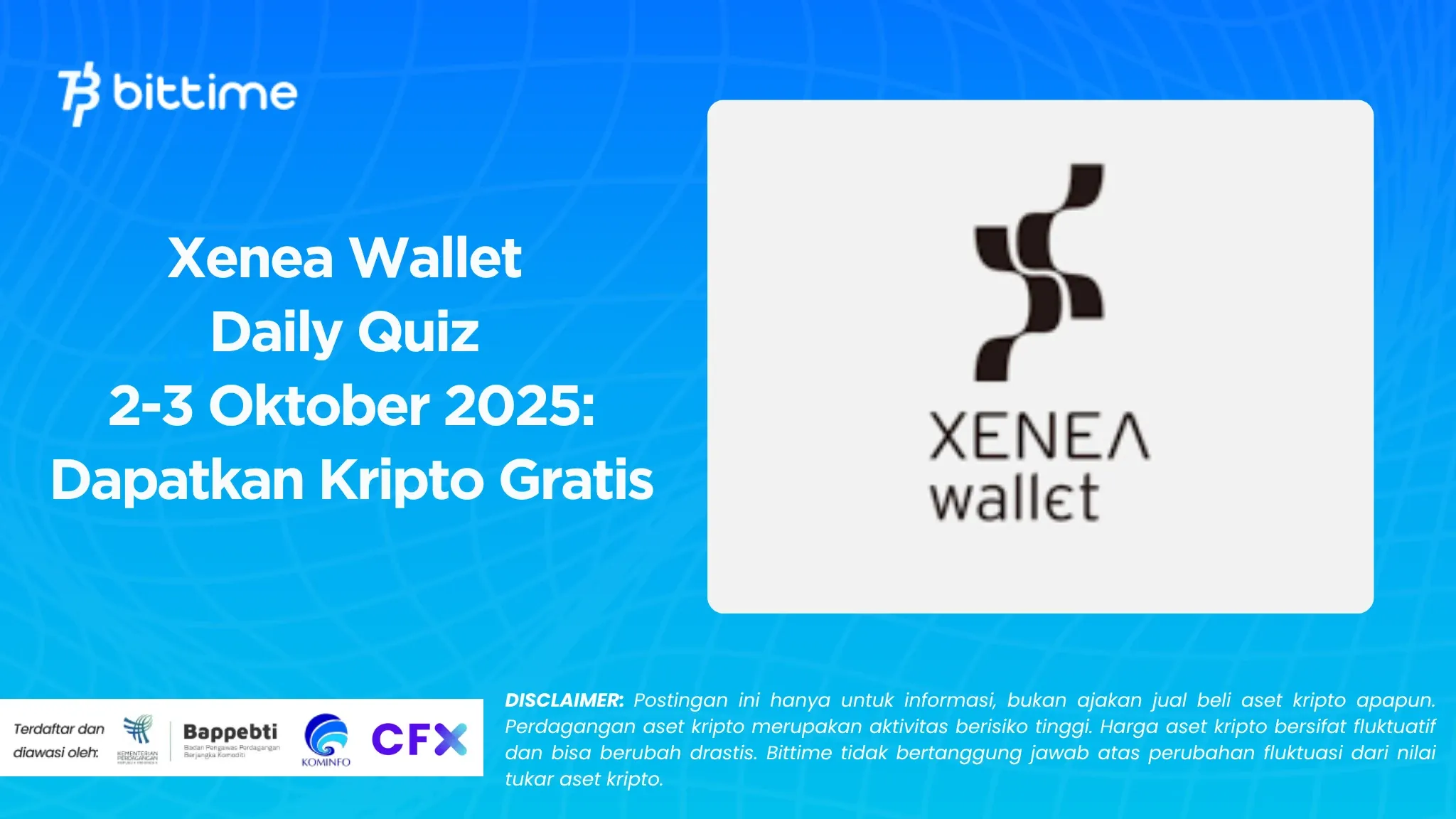 Xenea Wallet Daily Quiz 2 Oktober 2025