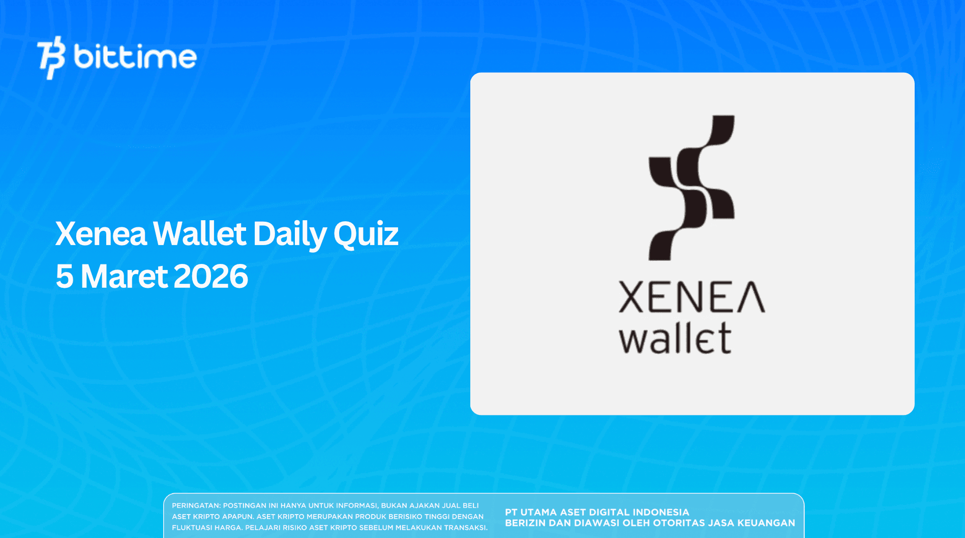 Xenea Wallet Daily Quiz March 5, 2026