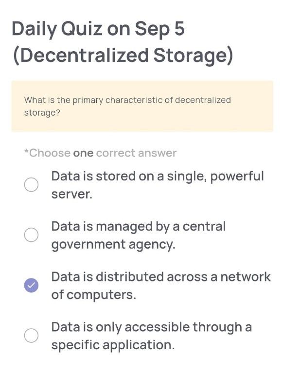 Xenea Wallet Daily Quiz 5 September 2025.