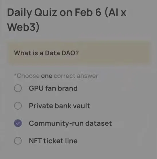 Xenea Wallet Daily Quiz 6 Februari 2026